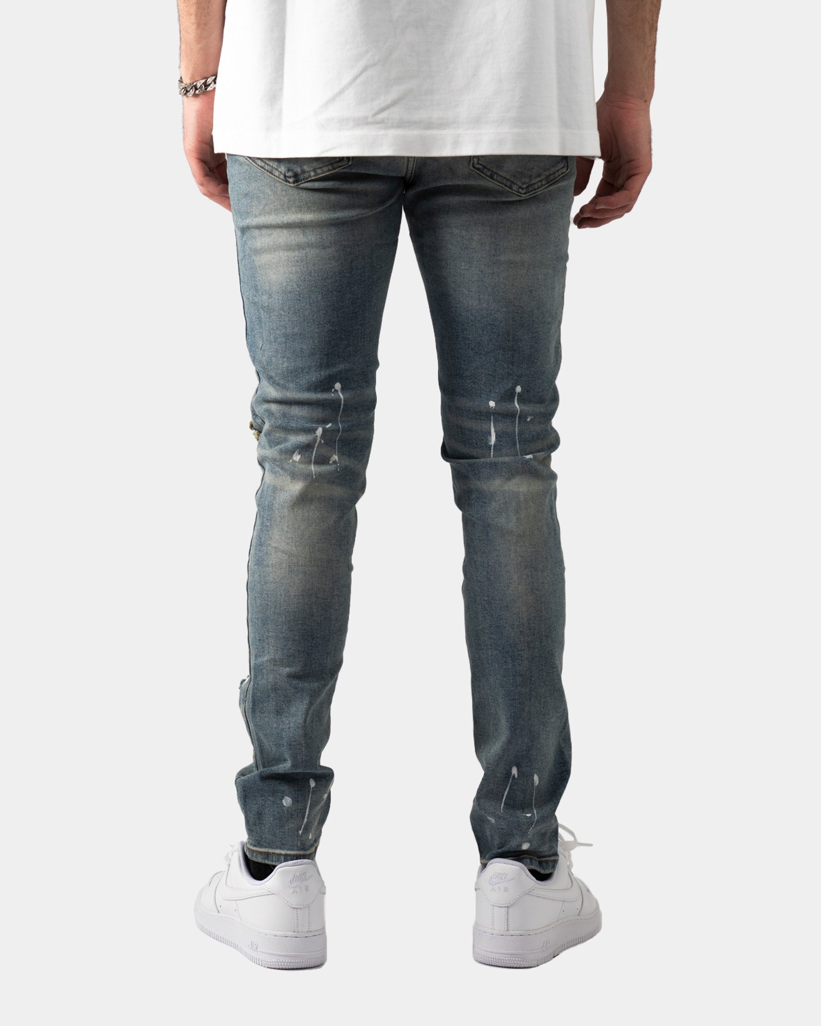 SK23|CRYSTAL SKINNY DENIM