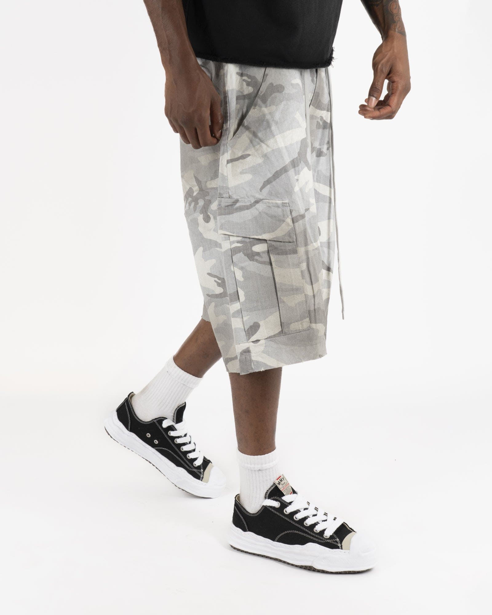 SS25|DIRTY WHITE CAMO SHORT