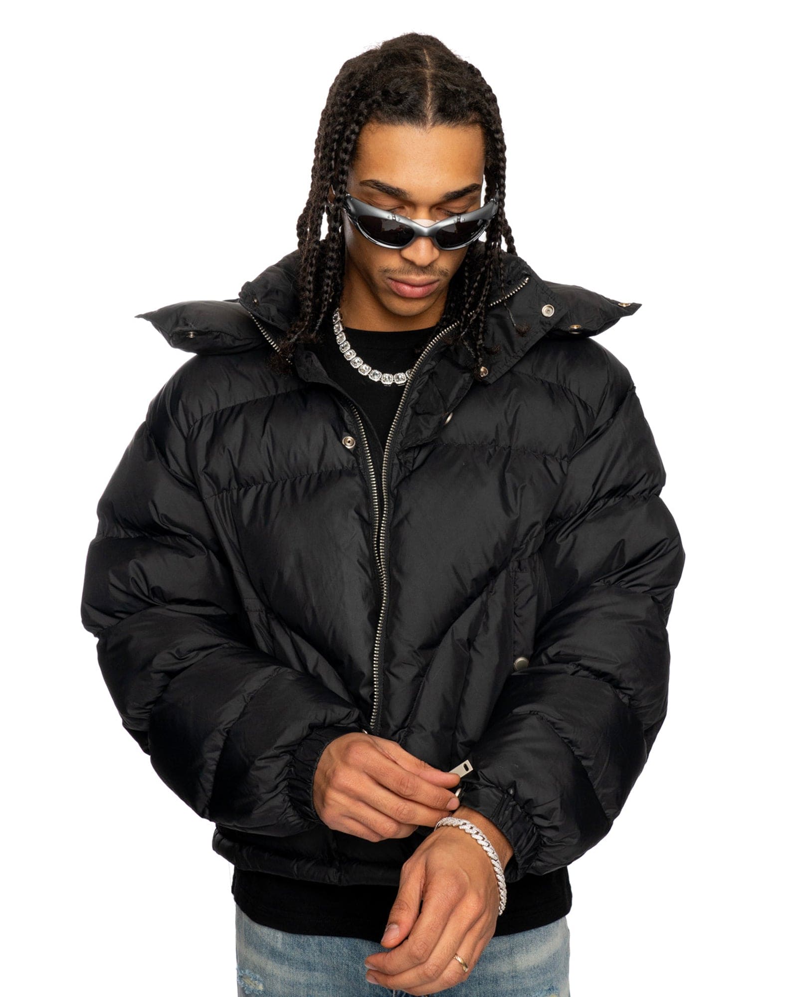 PF1| MATTE BLACK PUFFER
