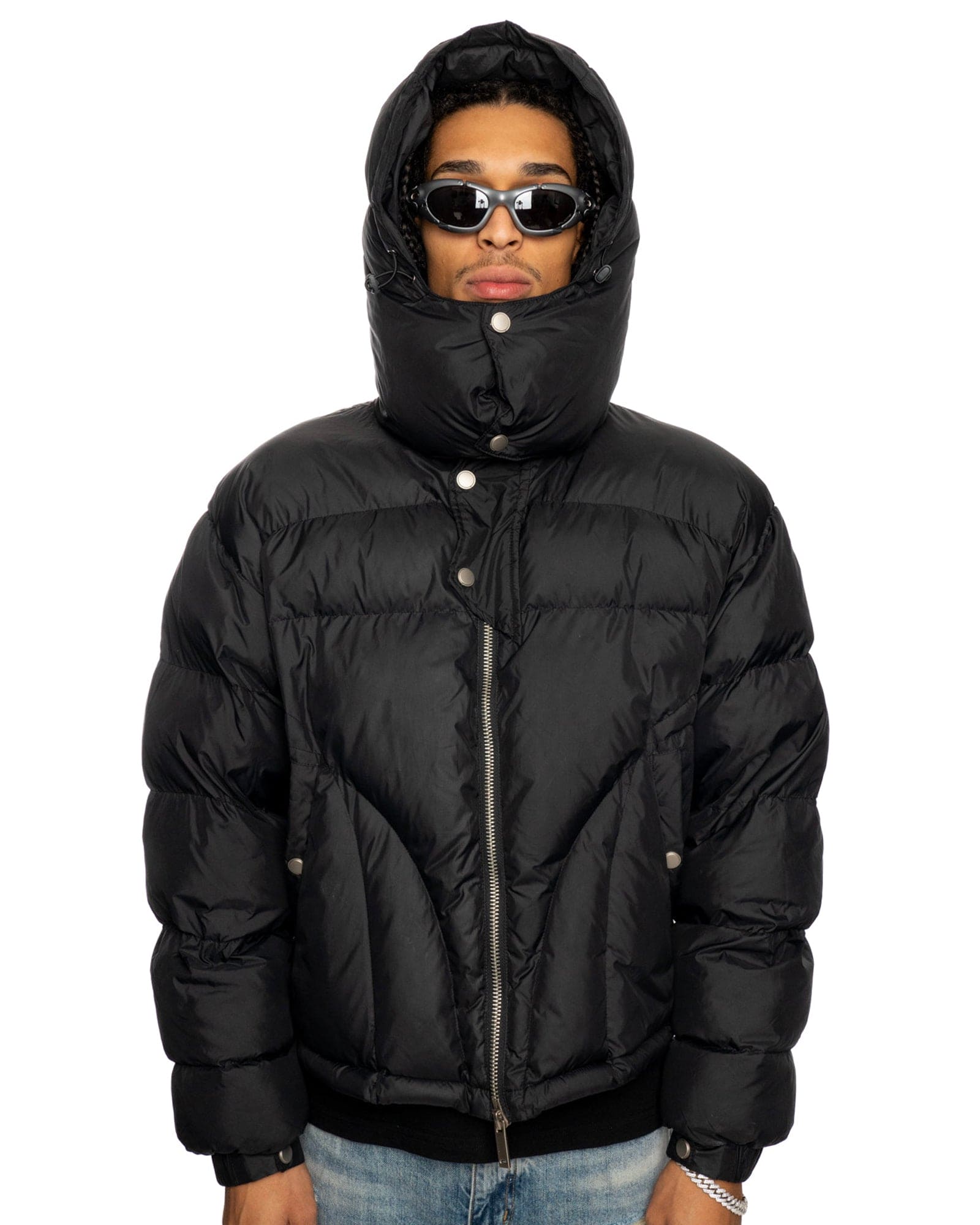 PF1| MATTE BLACK PUFFER