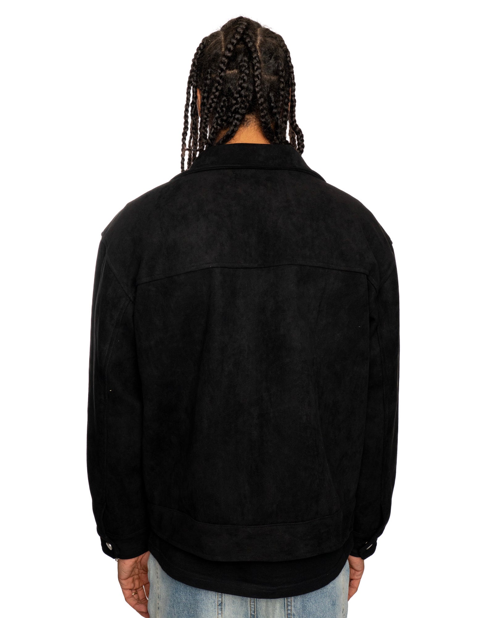 JT4|NIGHTCRAWLER BLACK VELOUR JACKET