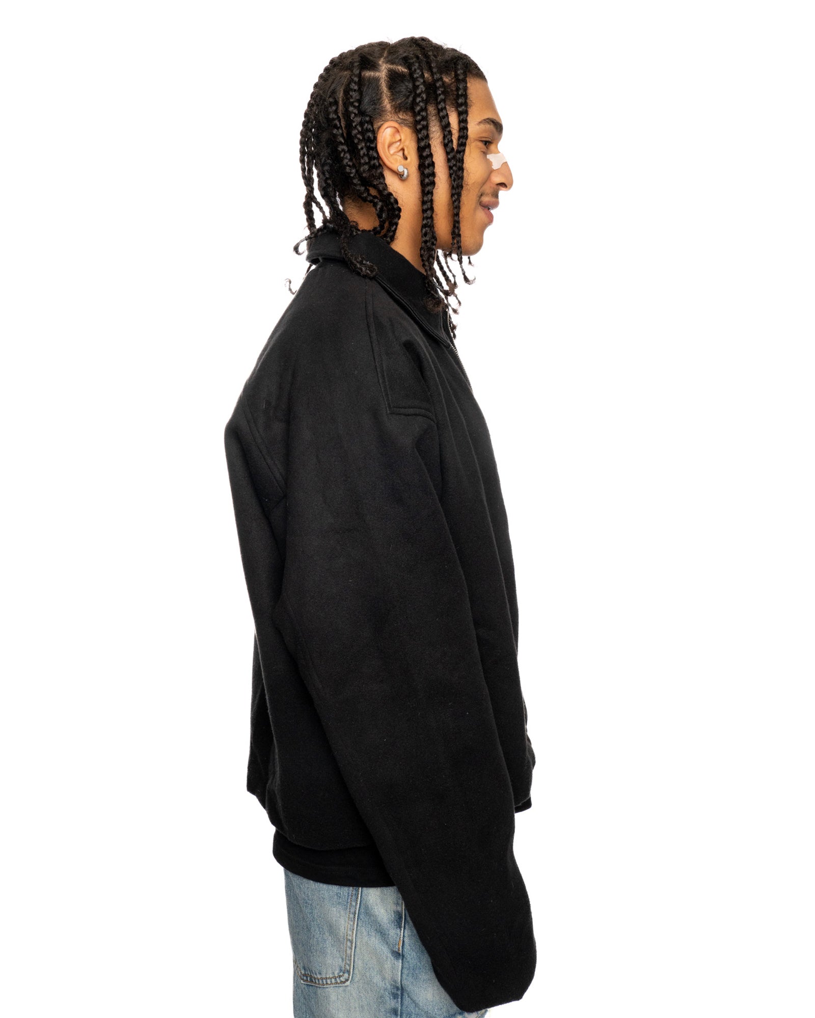 JT9| COTTON CROPPED JACKET