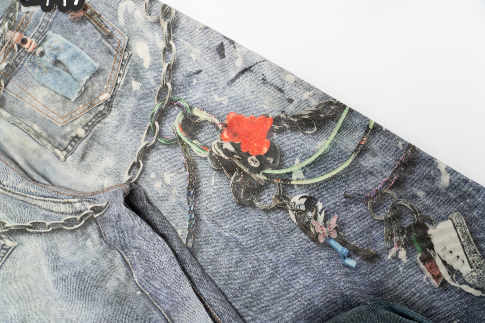 BG12| KEYCHAIN PRINTED BAGGIE PANT