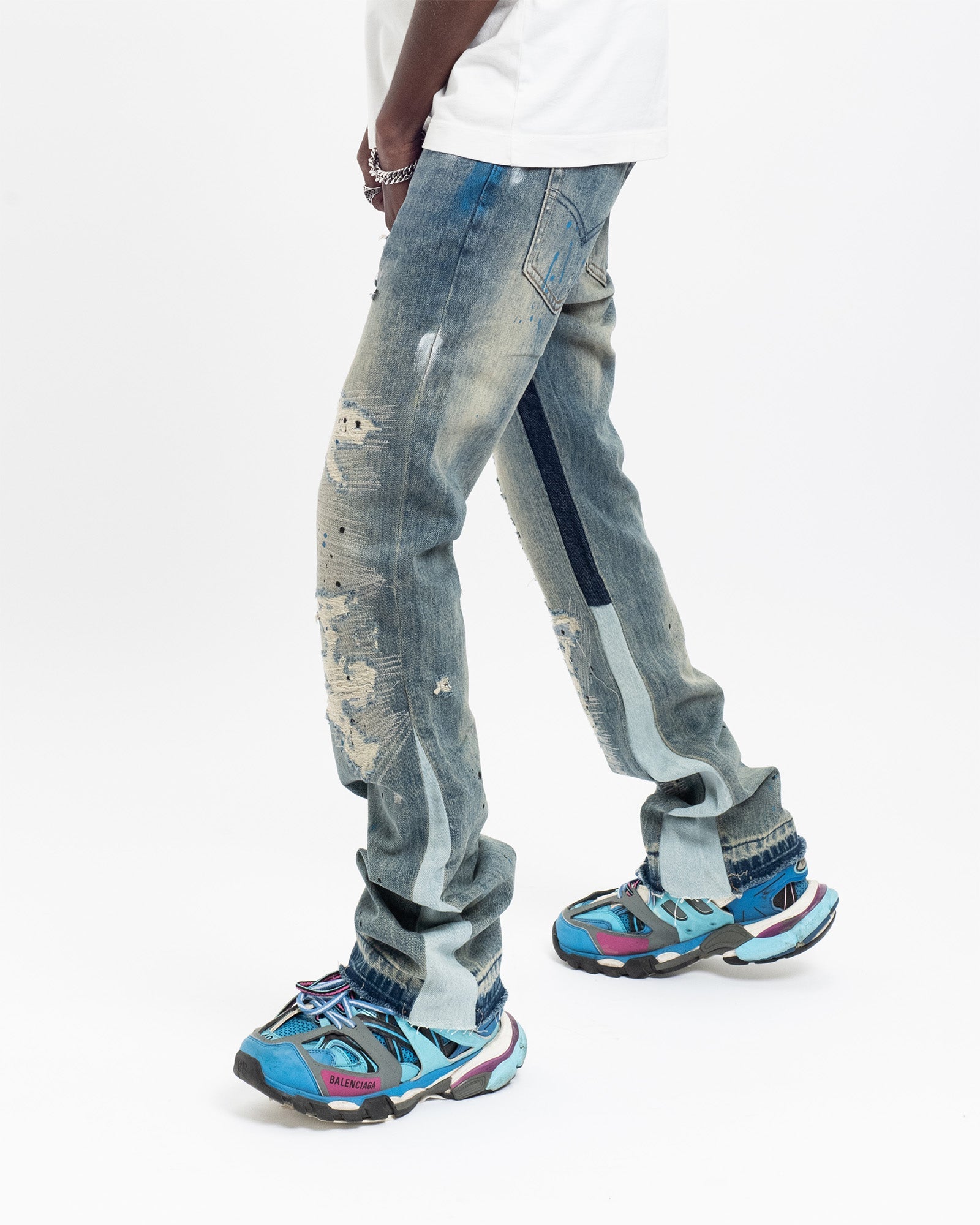 FD02| HUNCHO FLARED DENIM