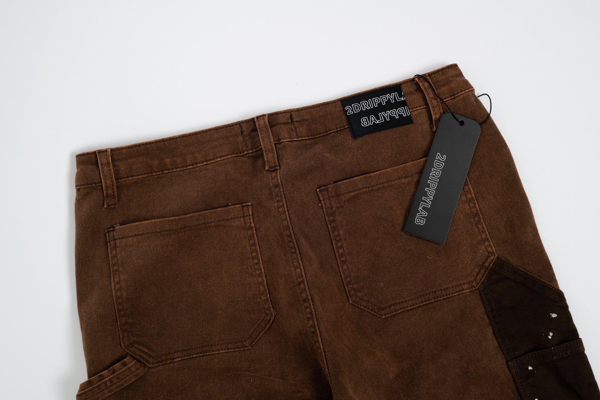FD06|RAGE BROWN FLARE DENIM