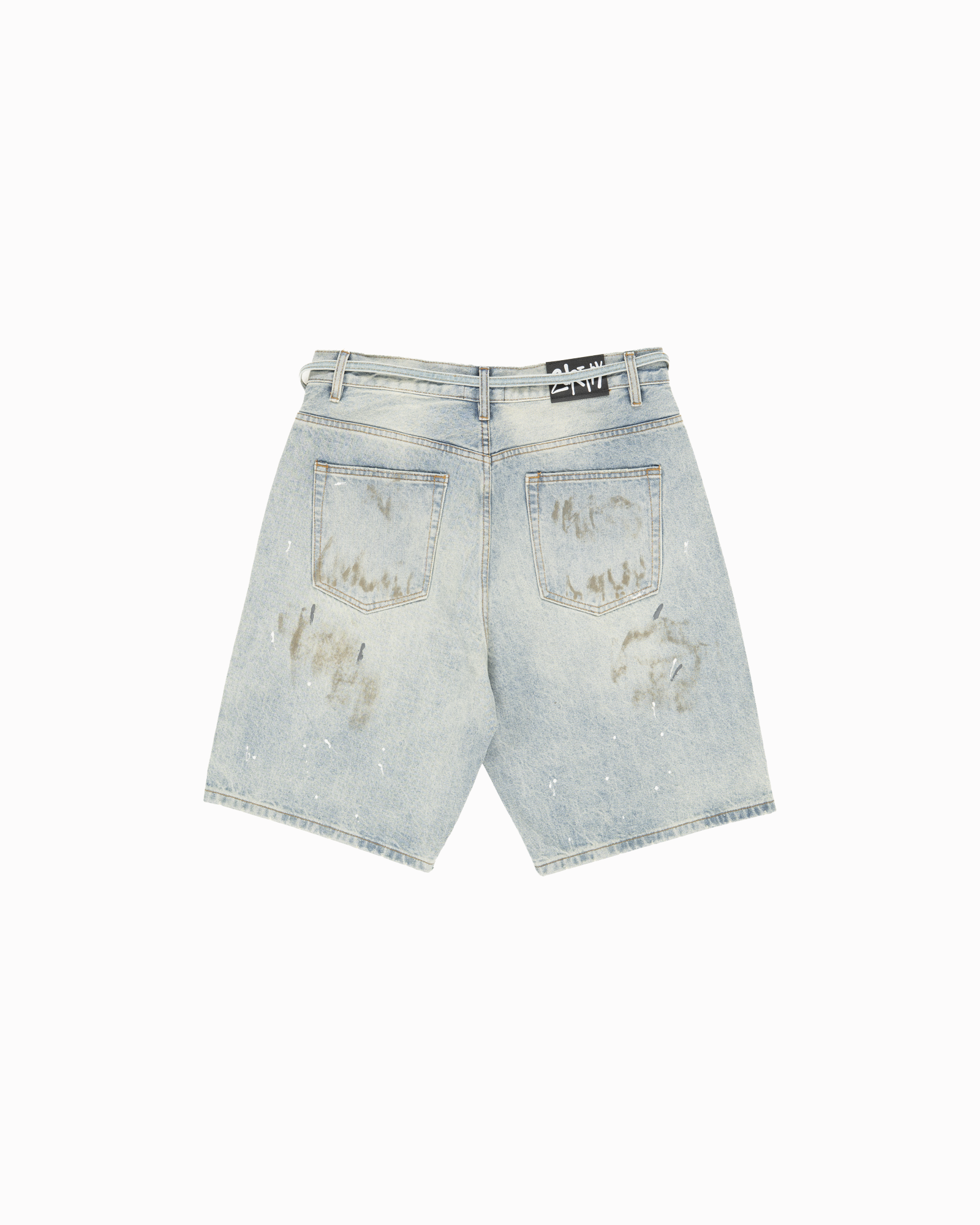 SS26|BLUE NOTEBOOK SHORTS