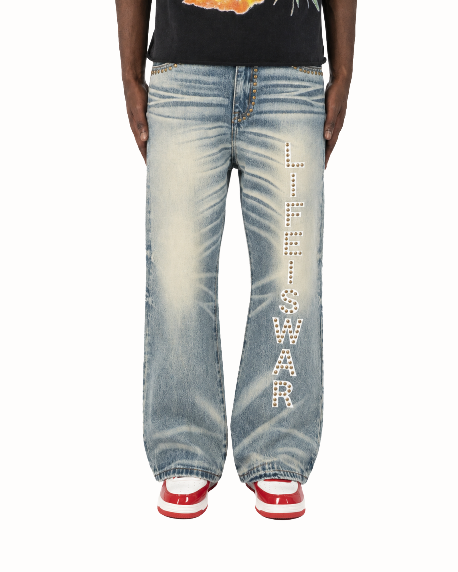 SS26|ROCKSTAR LIW BLUE JEANS