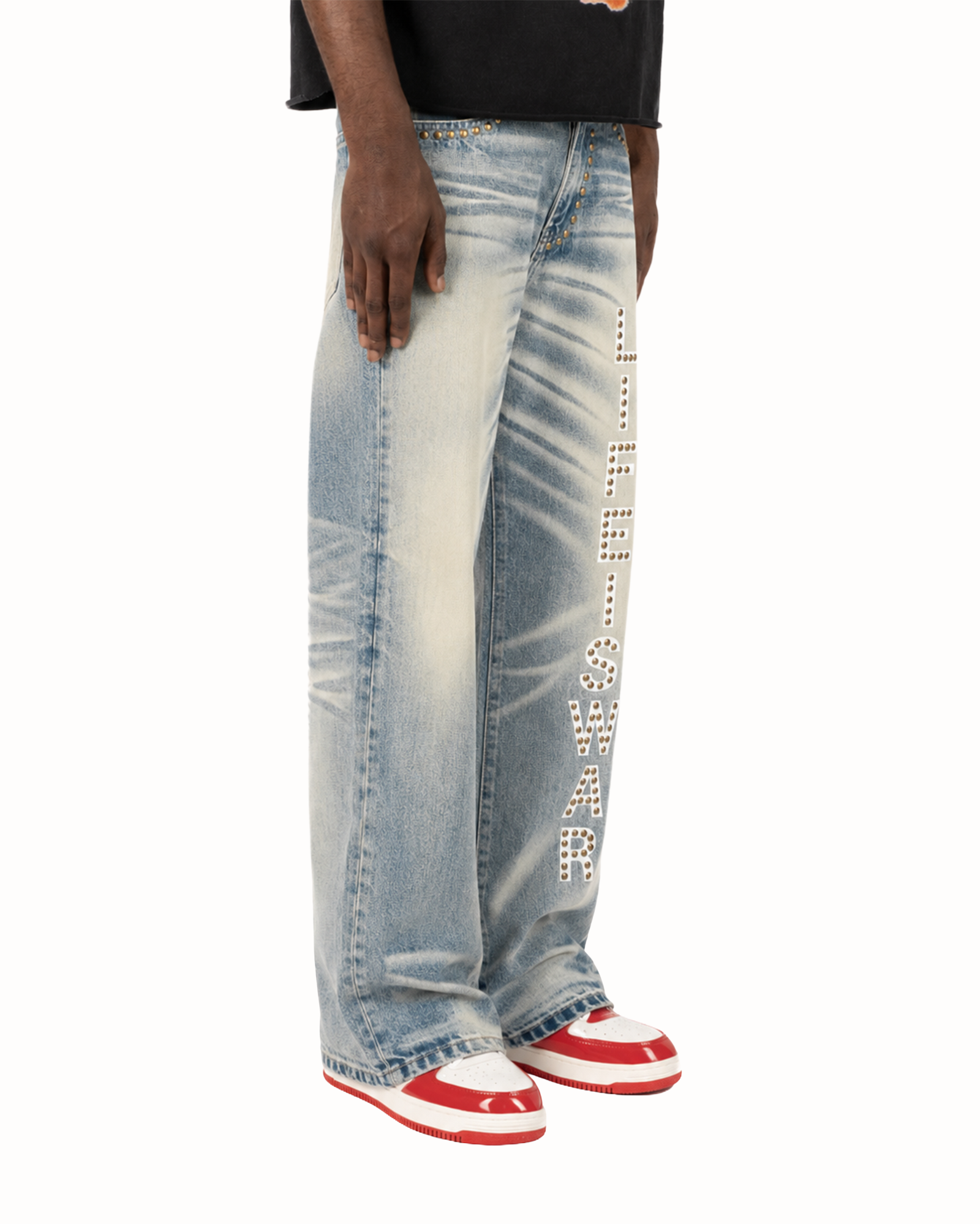 SS26|ROCKSTAR LIW BLUE JEANS