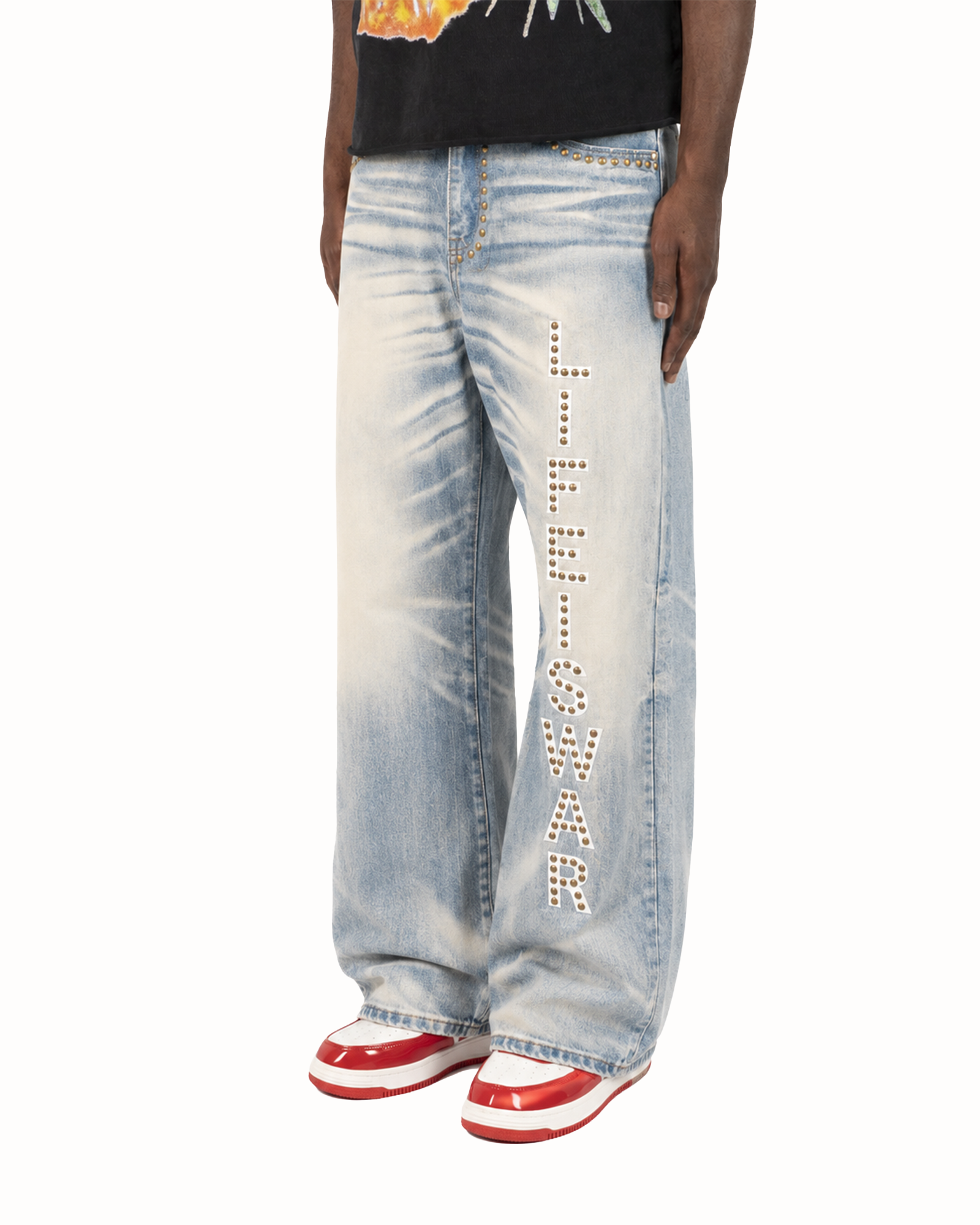 SS26|ROCKSTAR LIW BLUE JEANS