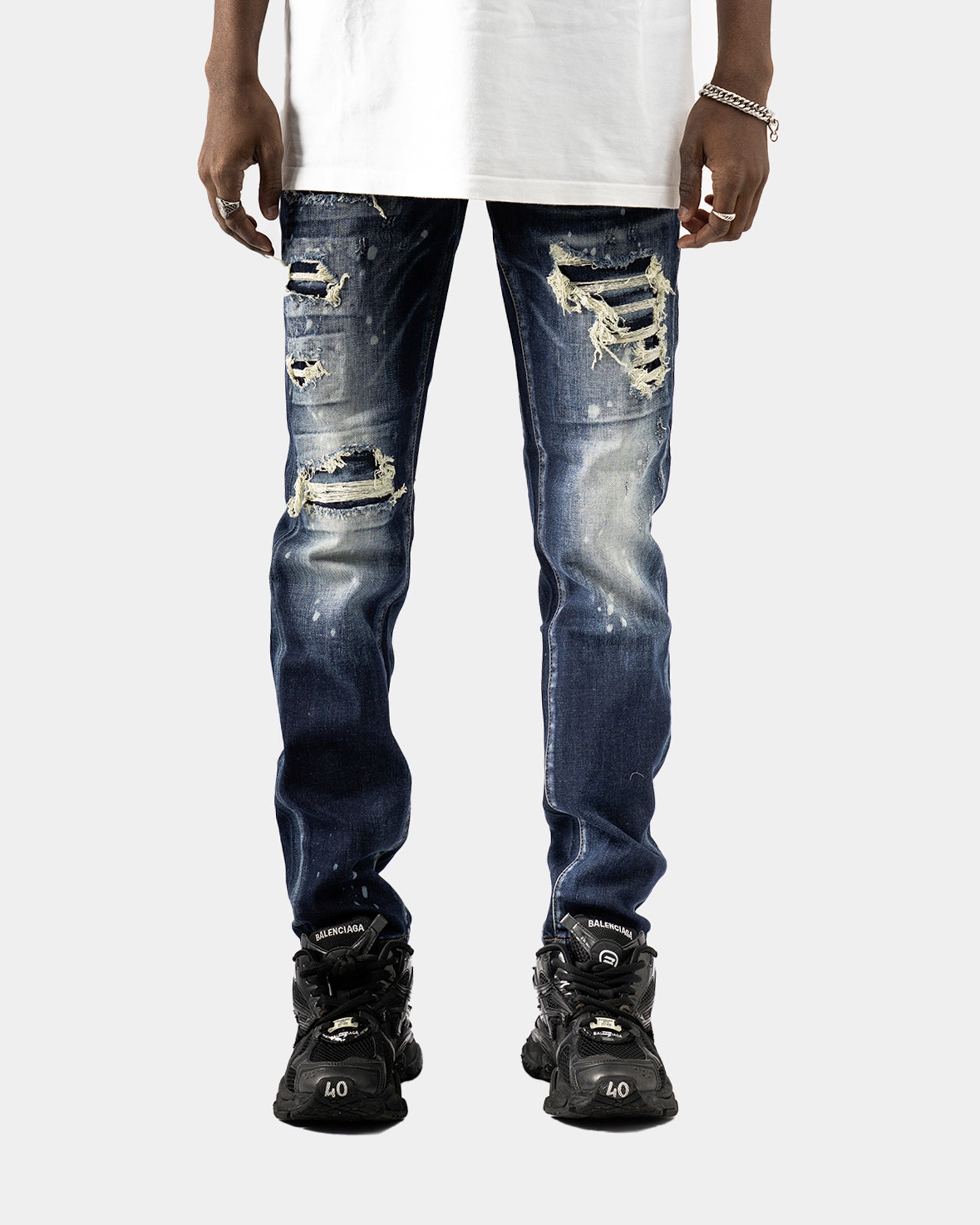 SK35|MIDNIGHT SKINNY DENIM