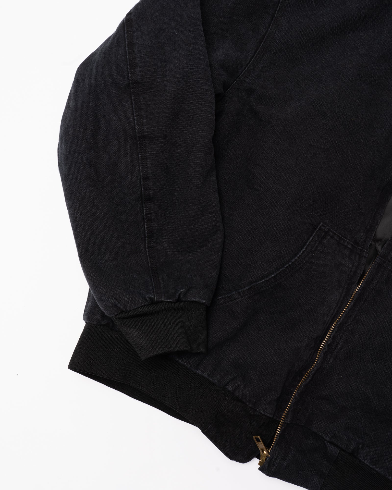 ZH2| PADDED BLUE ZIP HOODIE