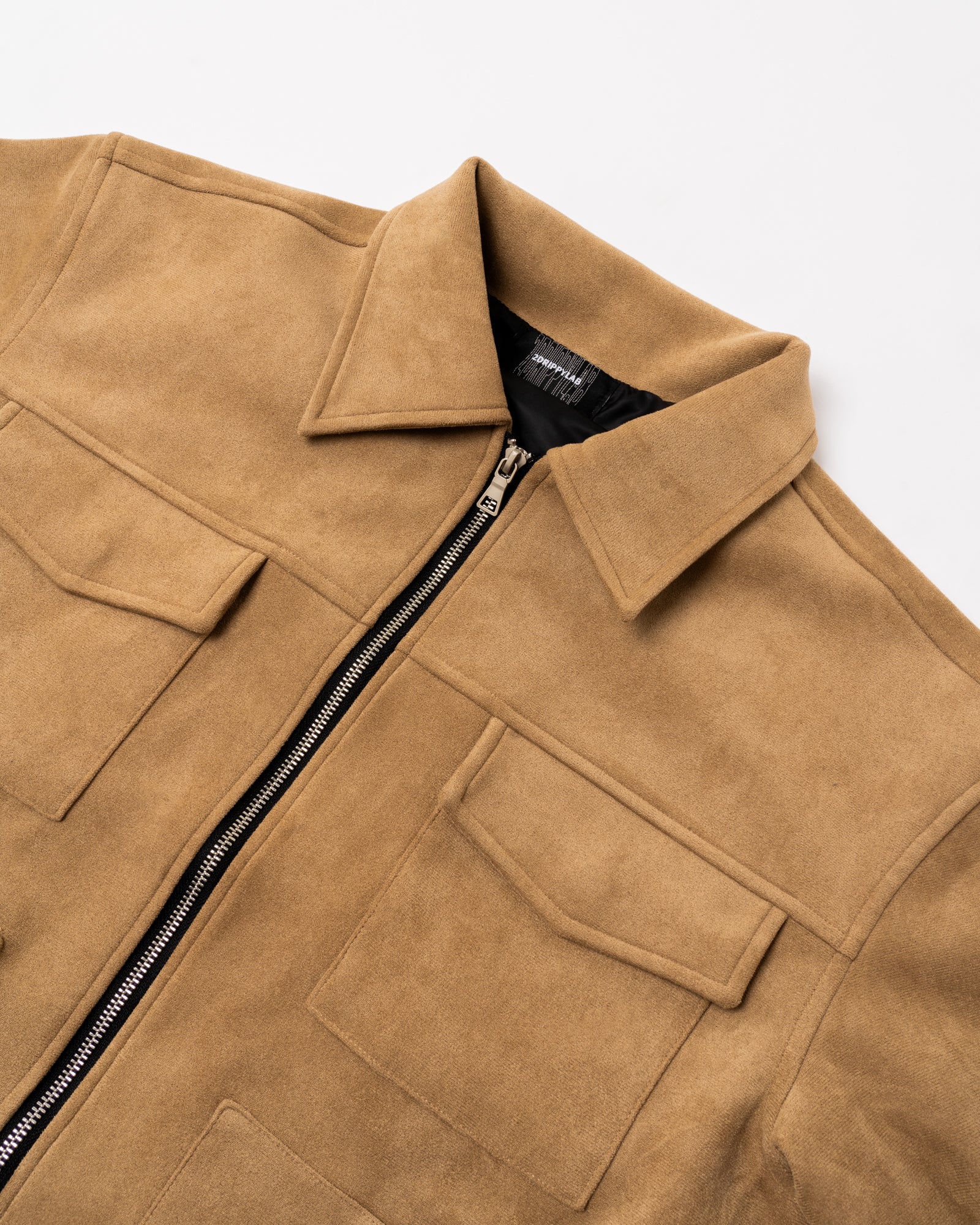 JT4|NIGHTCRAWLER BROWN SUEDE JACKET