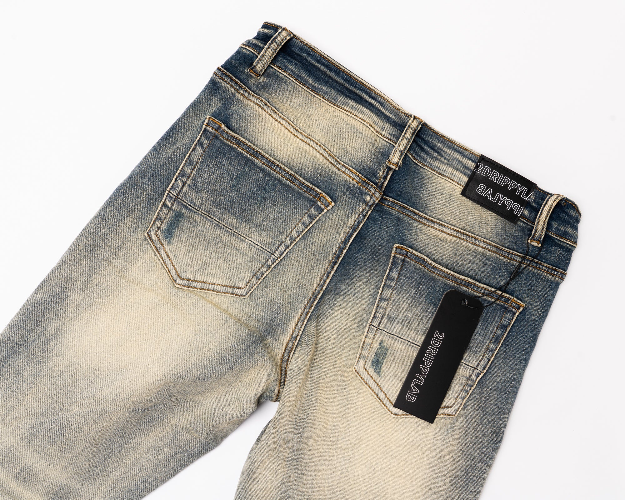 SK28|ABSTRAKT SKINNY DENIM