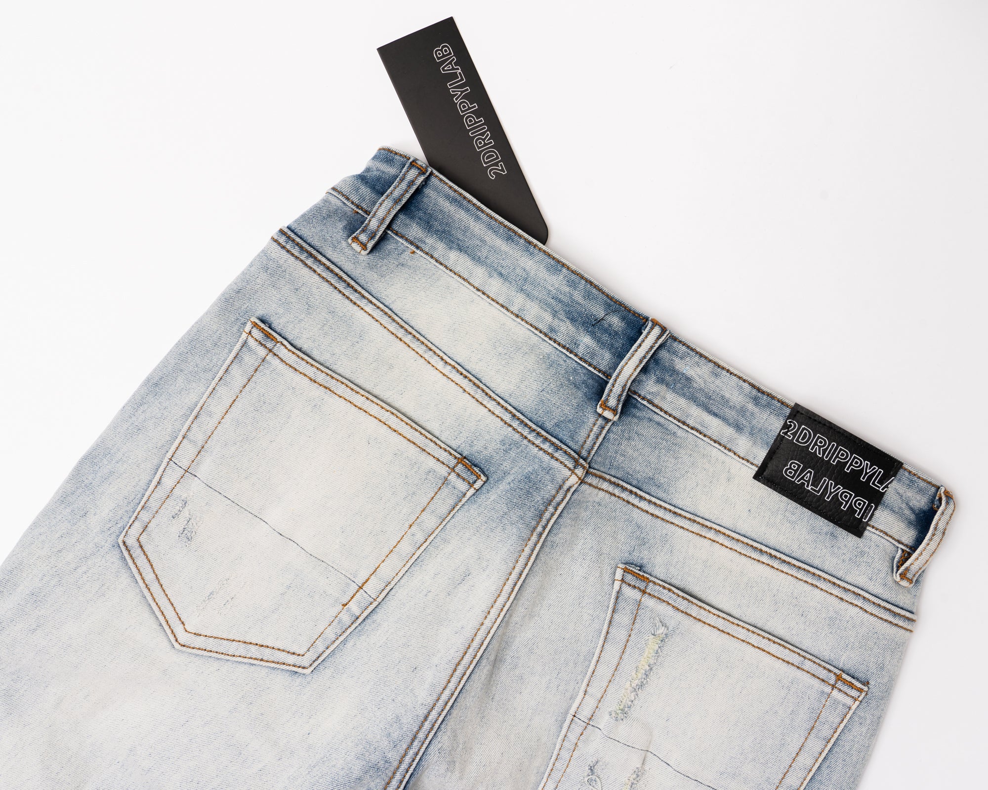 SK22|LIZARD SKINNY DENIM