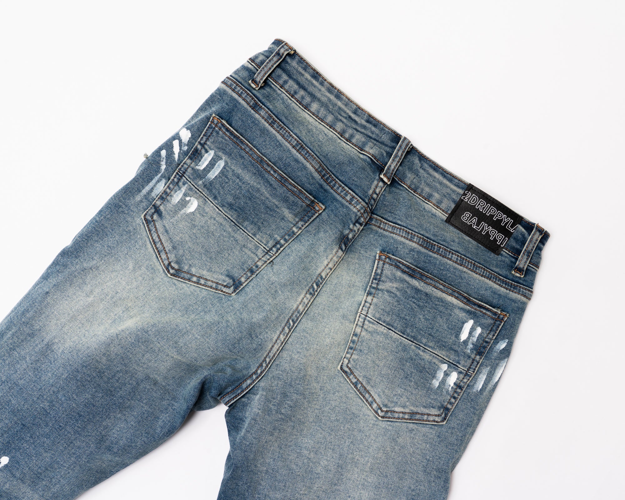 SK23|CRYSTAL SKINNY DENIM