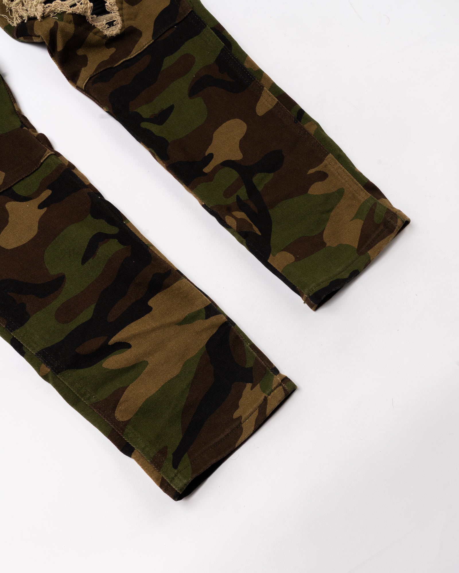 SK34|CAMO SKINNY DENIM