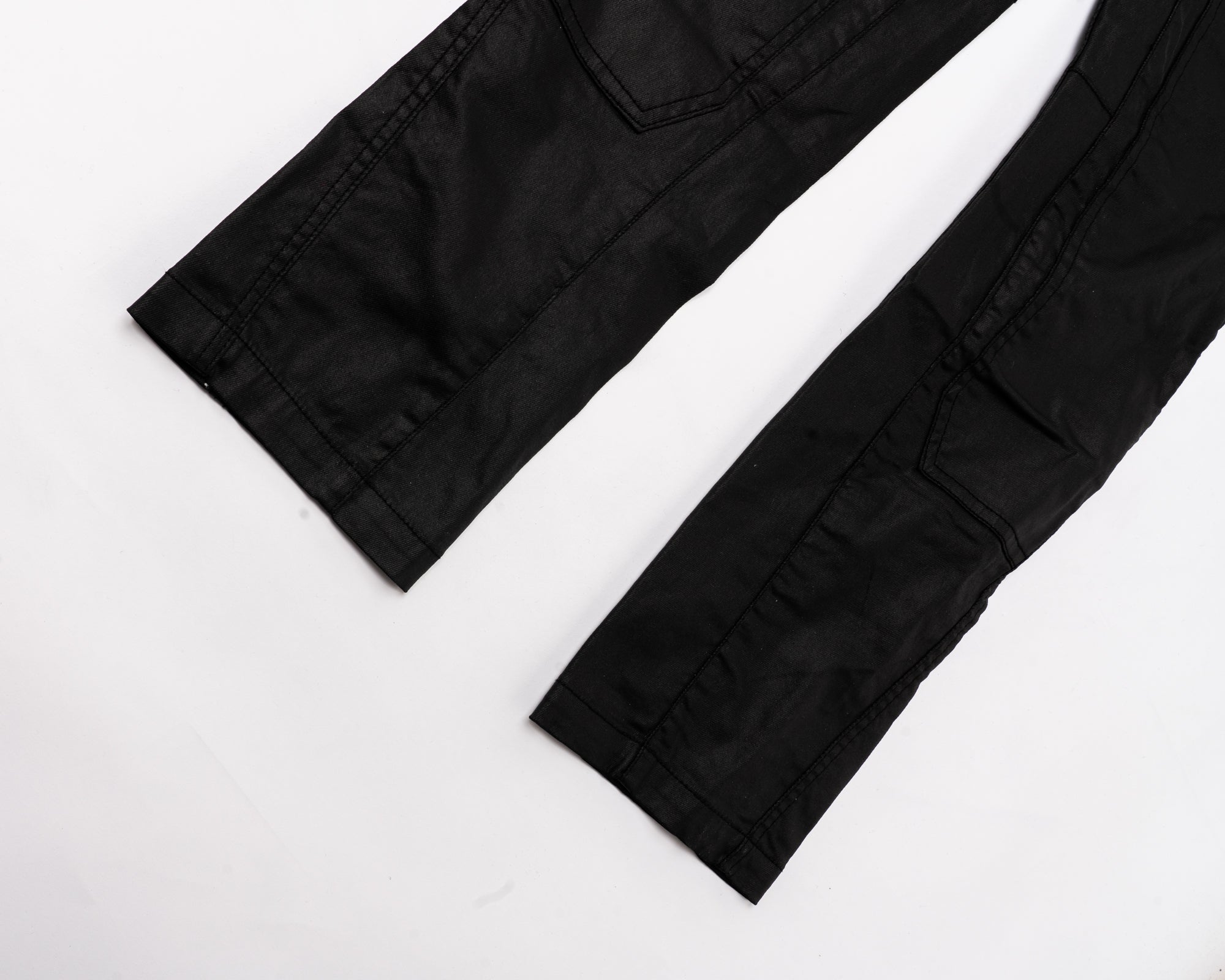 RG01|DOUBLE KNEE LEATHER PANTS