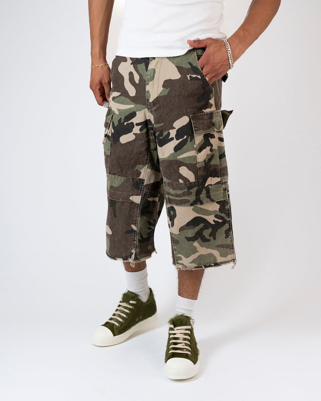 SS25| CAMO JORTS