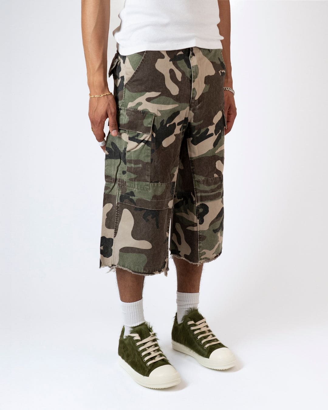 SS25| CAMO JORTS