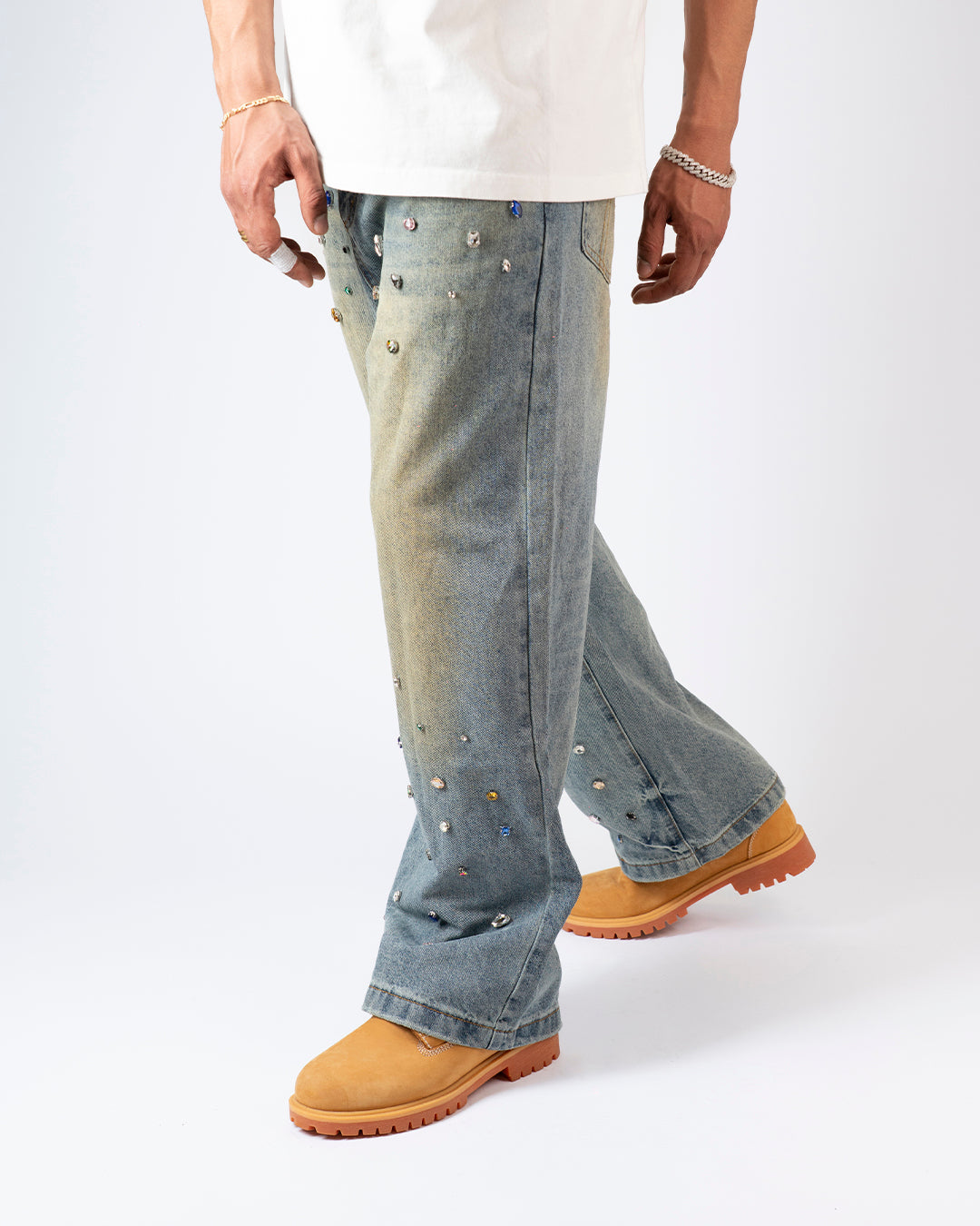 SS25|INFINITY GEMS VINTAGE PANT