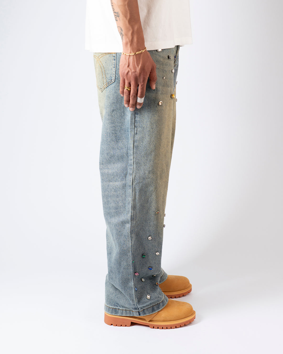 SS25|INFINITY GEMS VINTAGE PANT