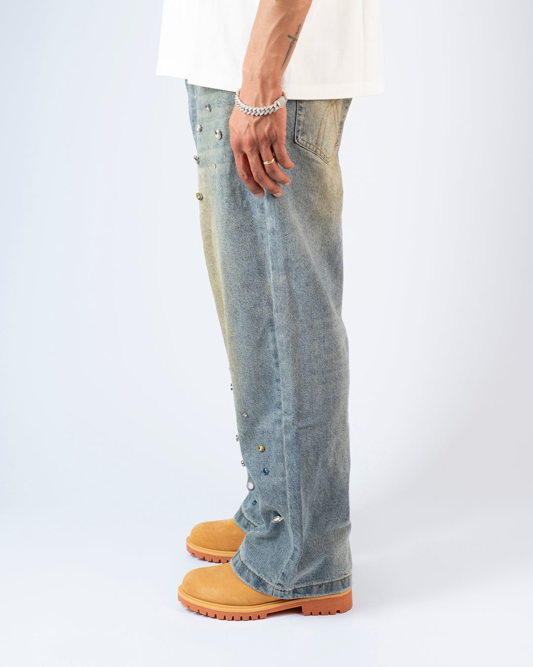SS25|INFINITY GEMS VINTAGE PANT