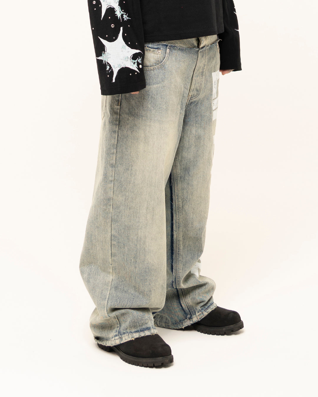 FW25|LIFE IS WAR DOUBLE DENIM