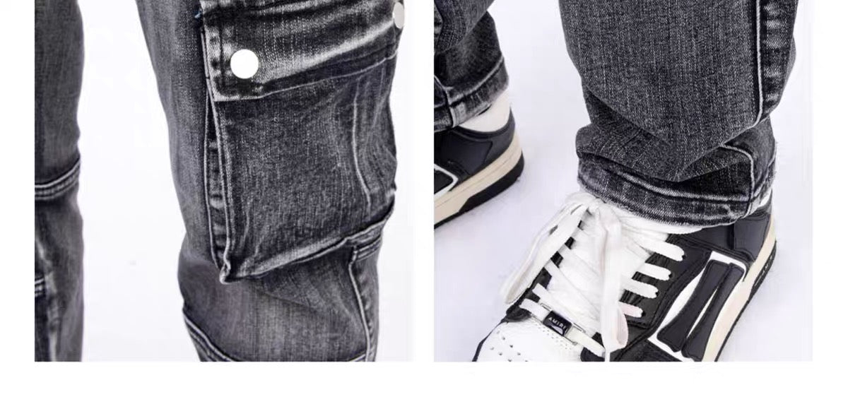 CG04|WASHED MULTIPOCKET CARGO