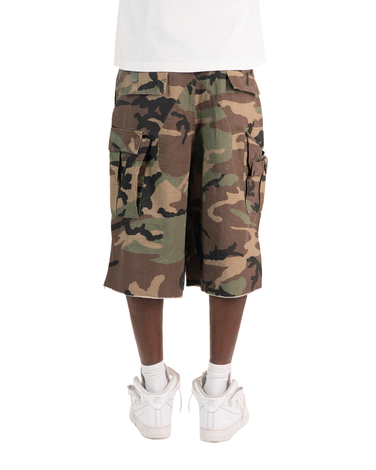 SS26|LIFE IS WAR CAMO JORTS