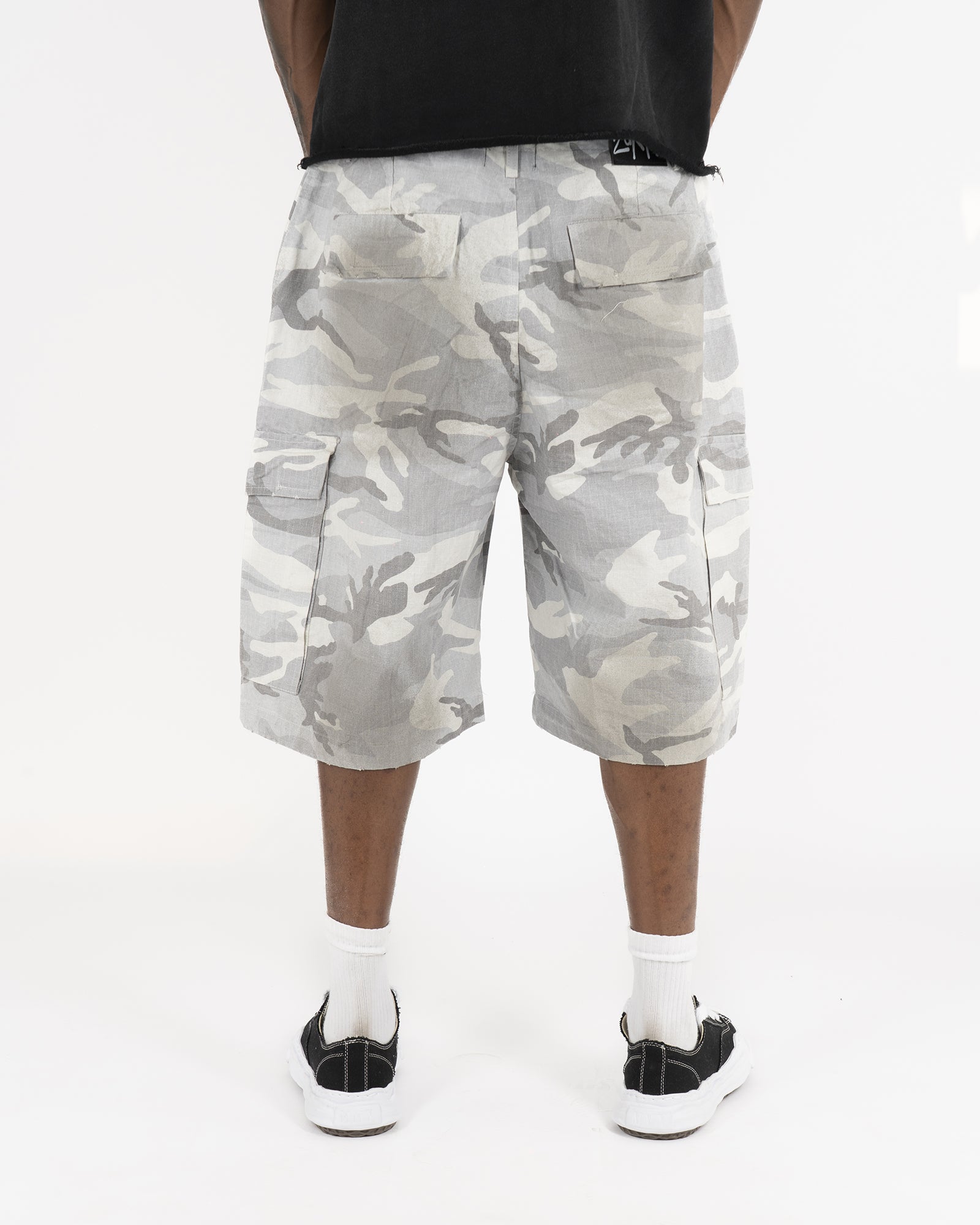 SS25|DIRTY WHITE CAMO SHORT