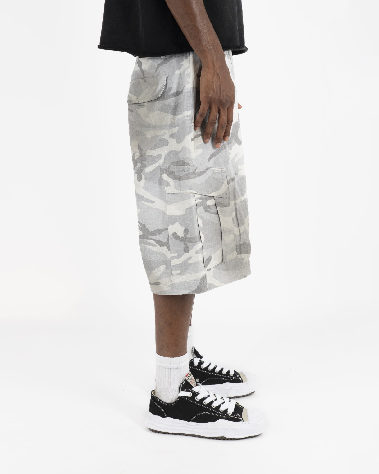 SS25|DIRTY WHITE CAMO SHORT