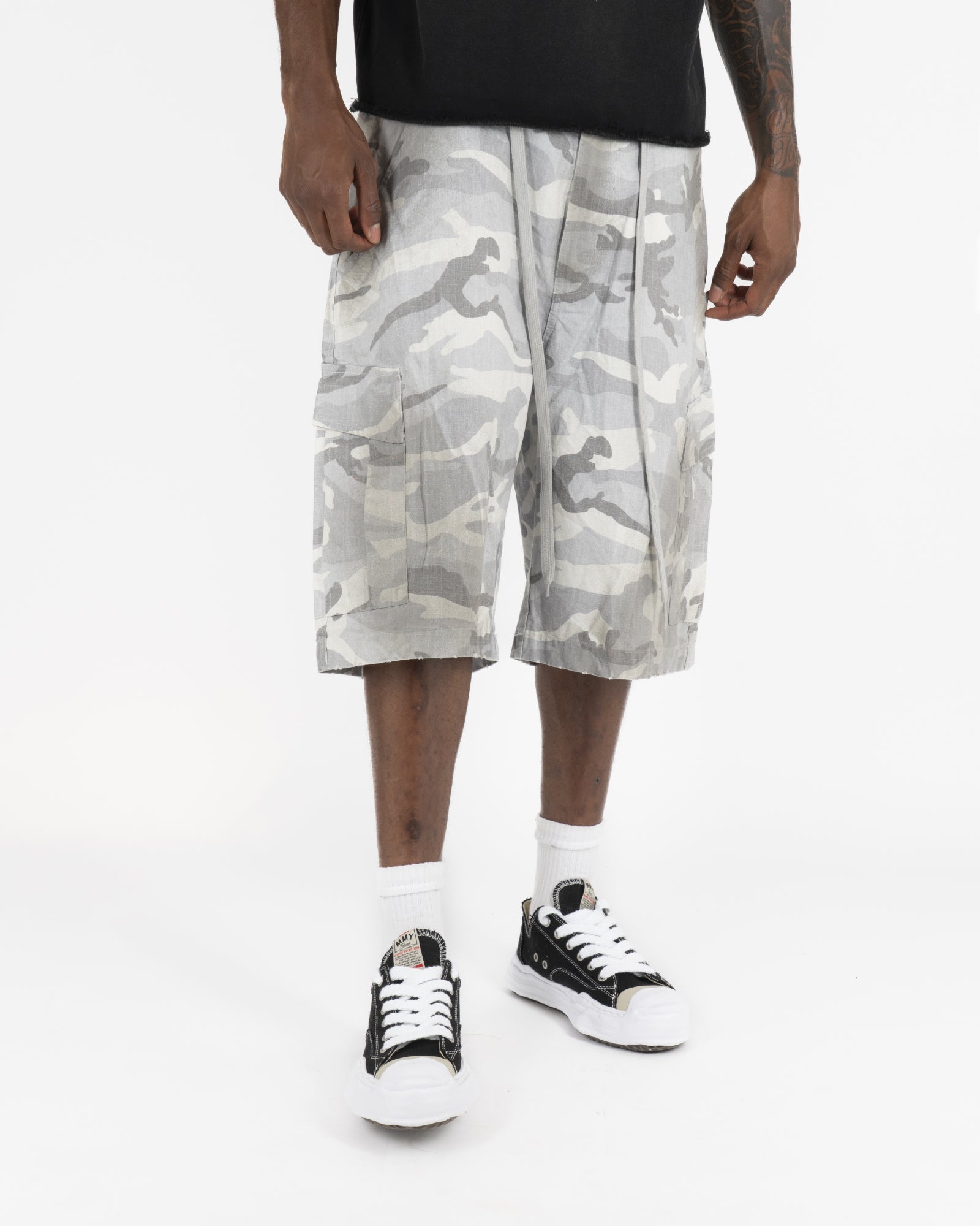 SS25|DIRTY WHITE CAMO SHORT