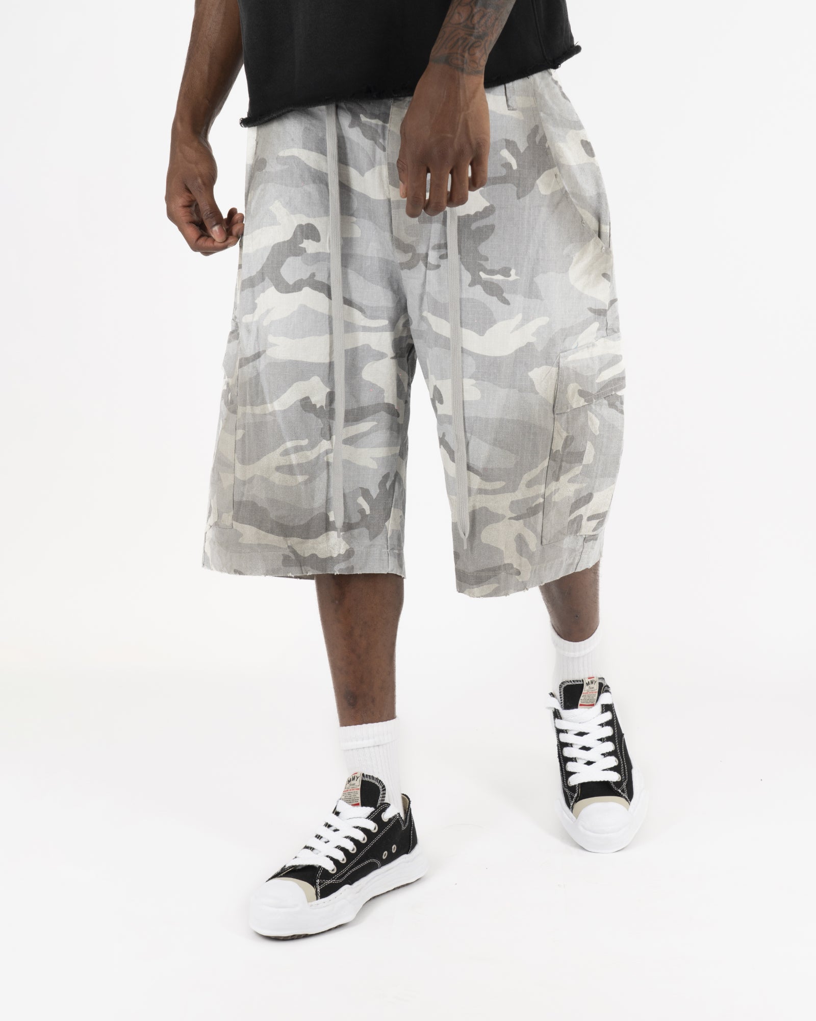 SS25|DIRTY WHITE CAMO SHORT