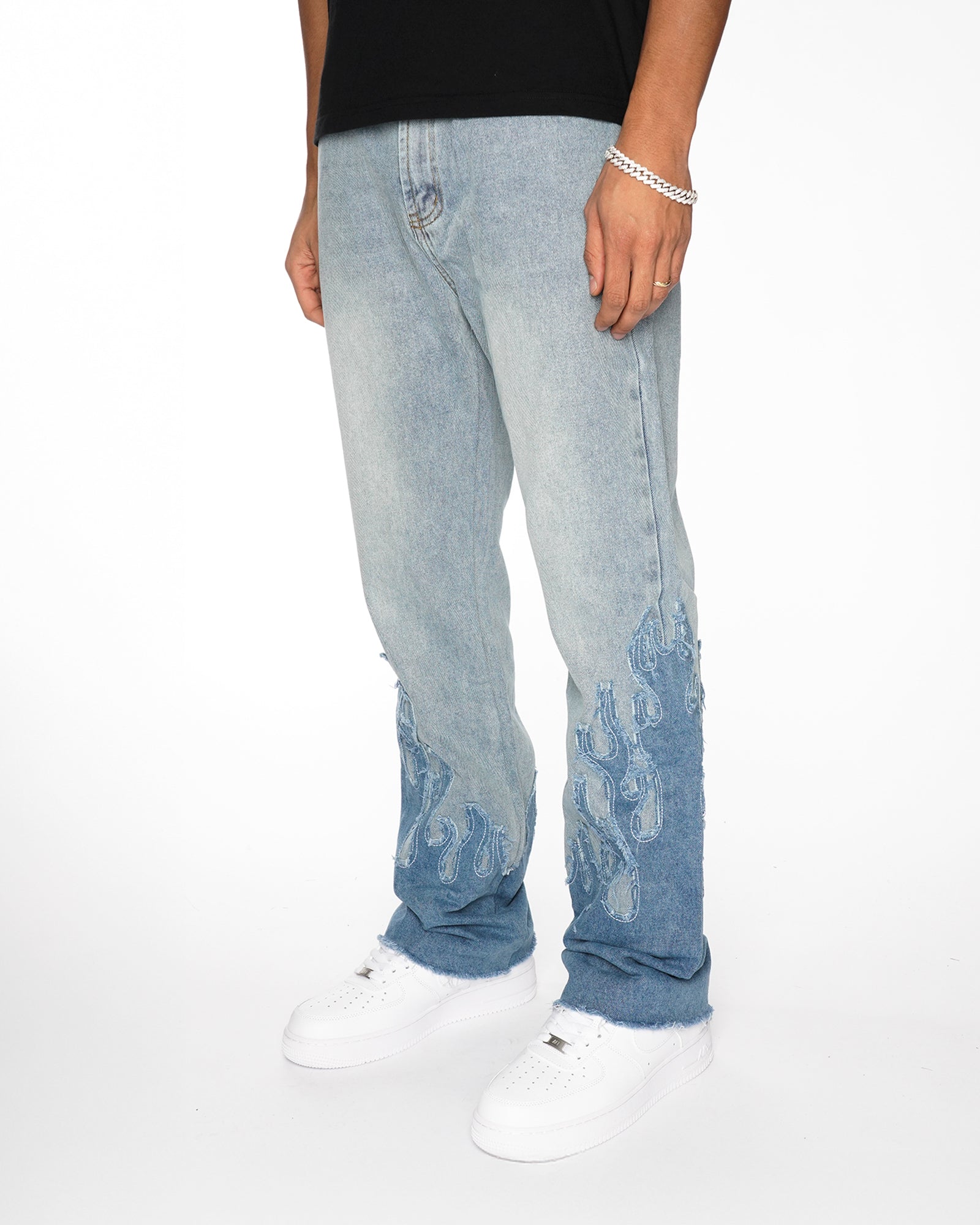 FD14|LAFLAME FLARE DENIM