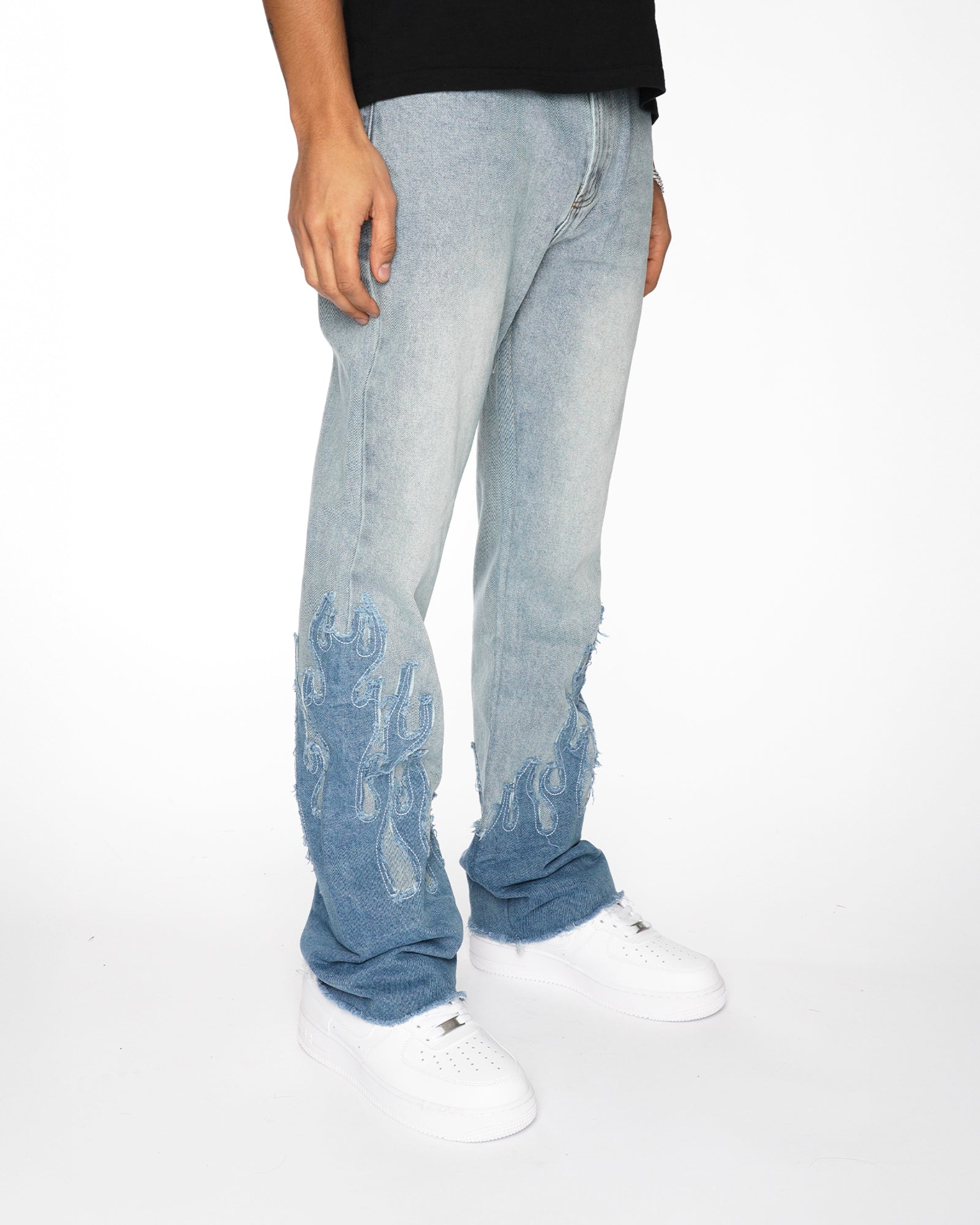 FD14|LAFLAME FLARE DENIM