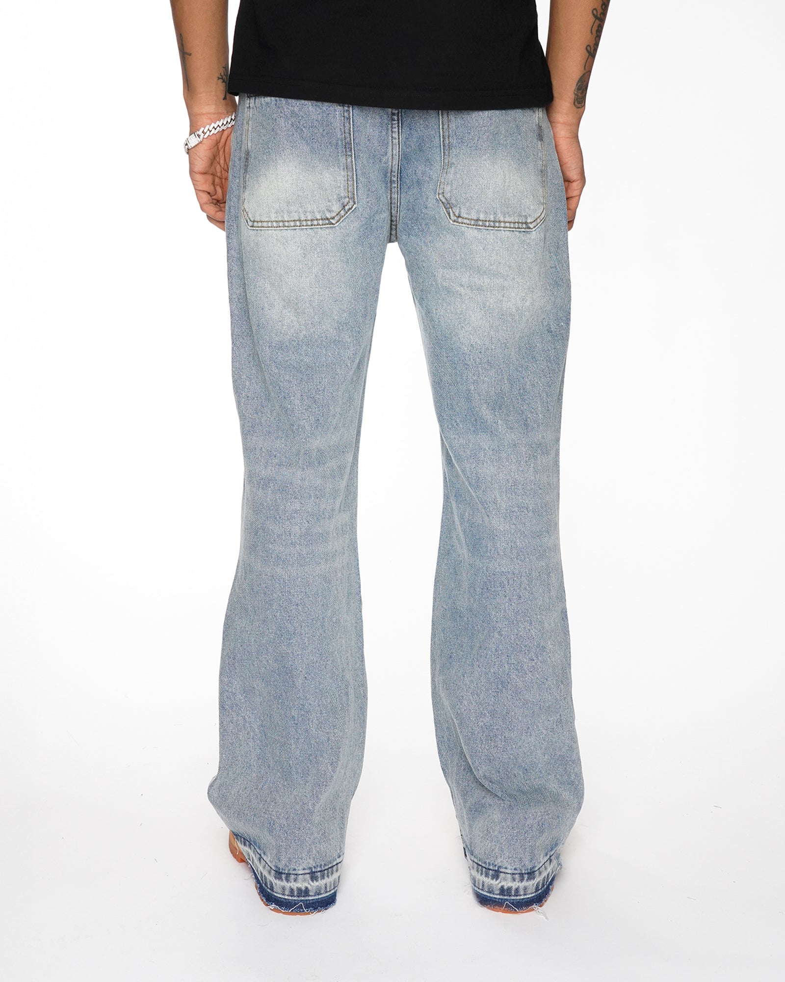 RG08|ICED VINTAGE LIGHT DENIM