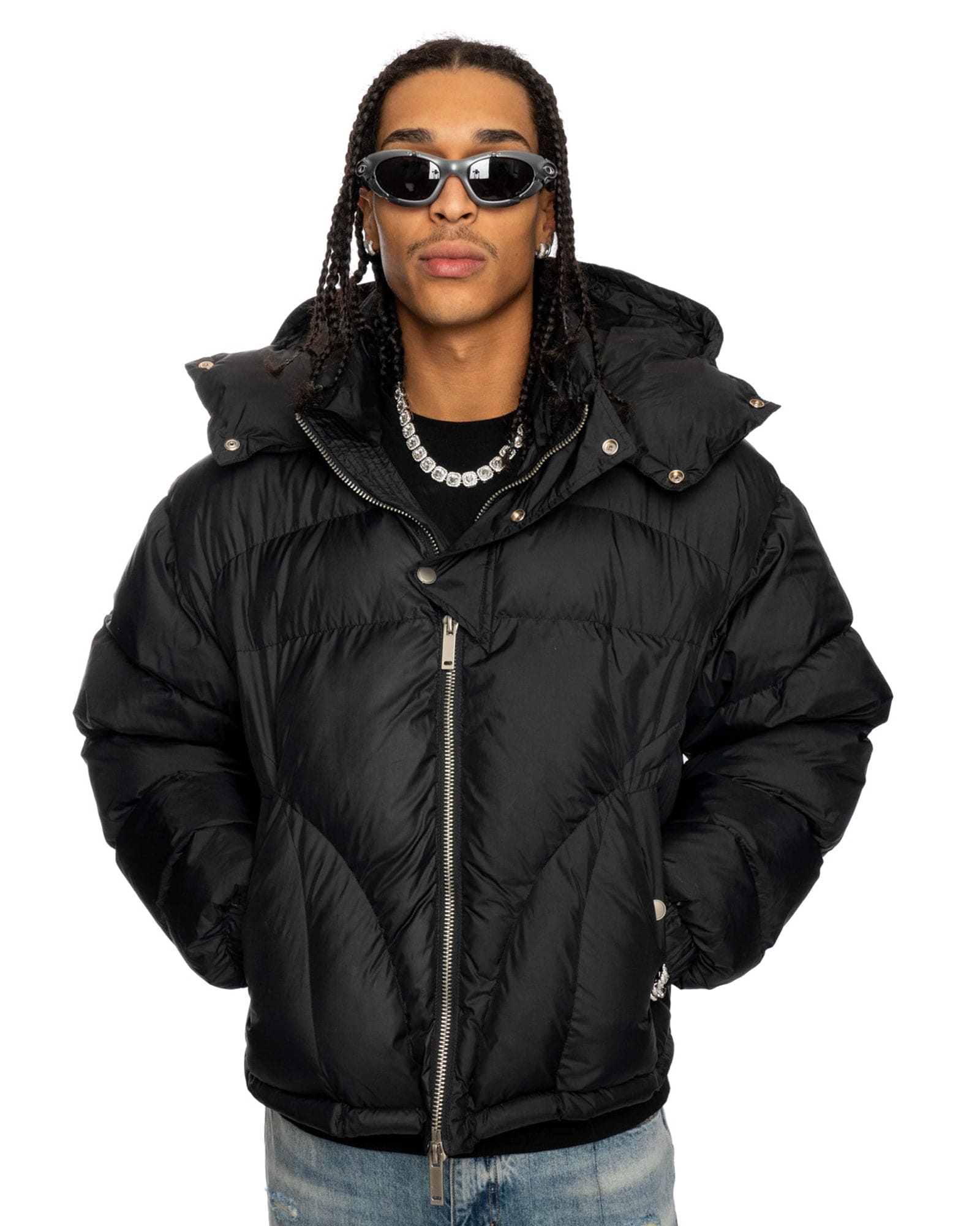 PF1| MATTE BLACK PUFFER