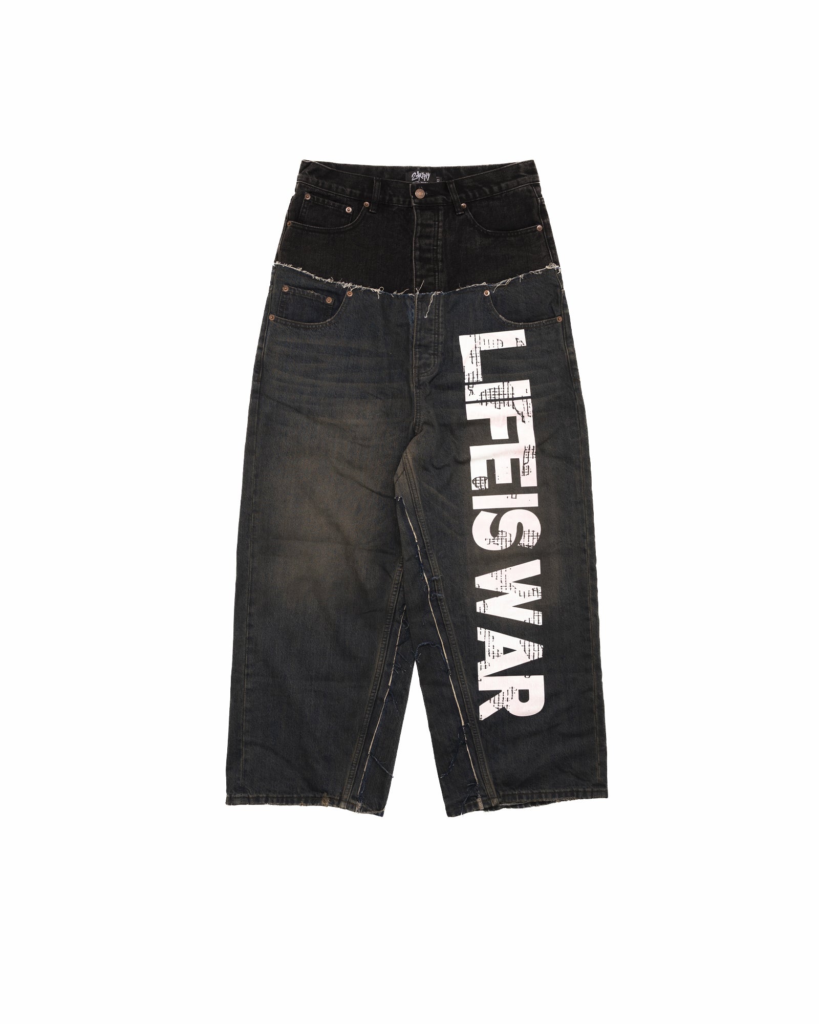 FW25|LIFE IS WAR DOUBLE DENIM