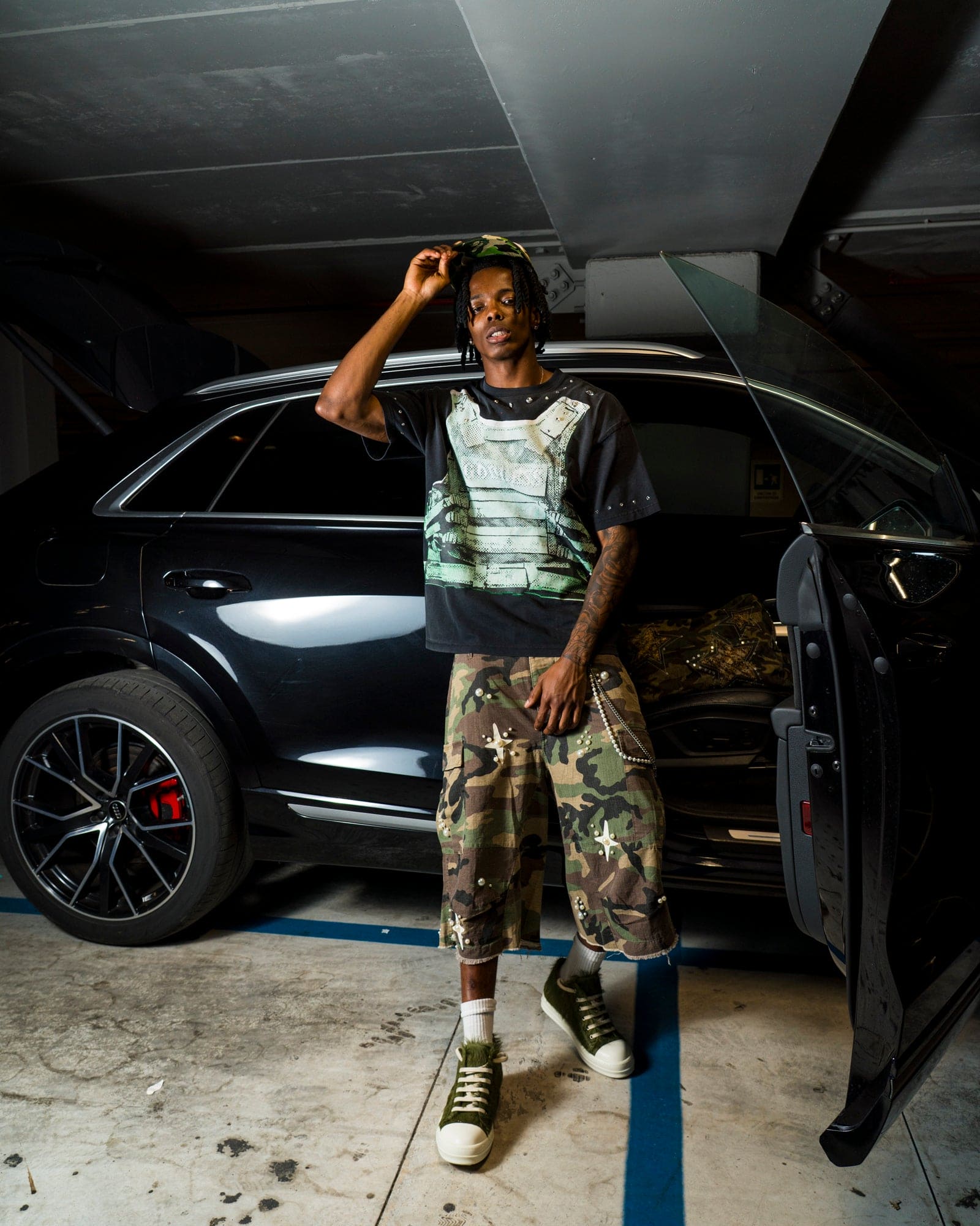 SS25|BLACK BULLET VEST TEE