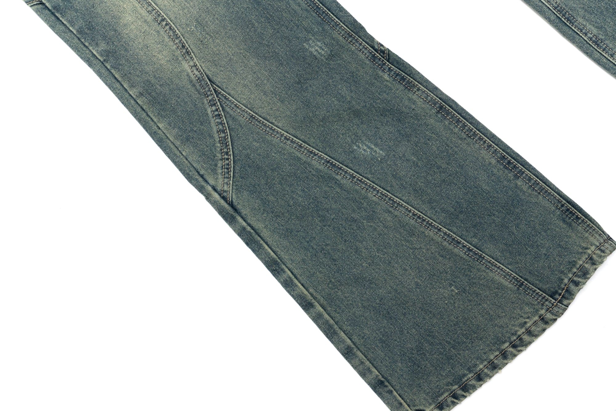 SP10|STICHED RELAXED DENIM