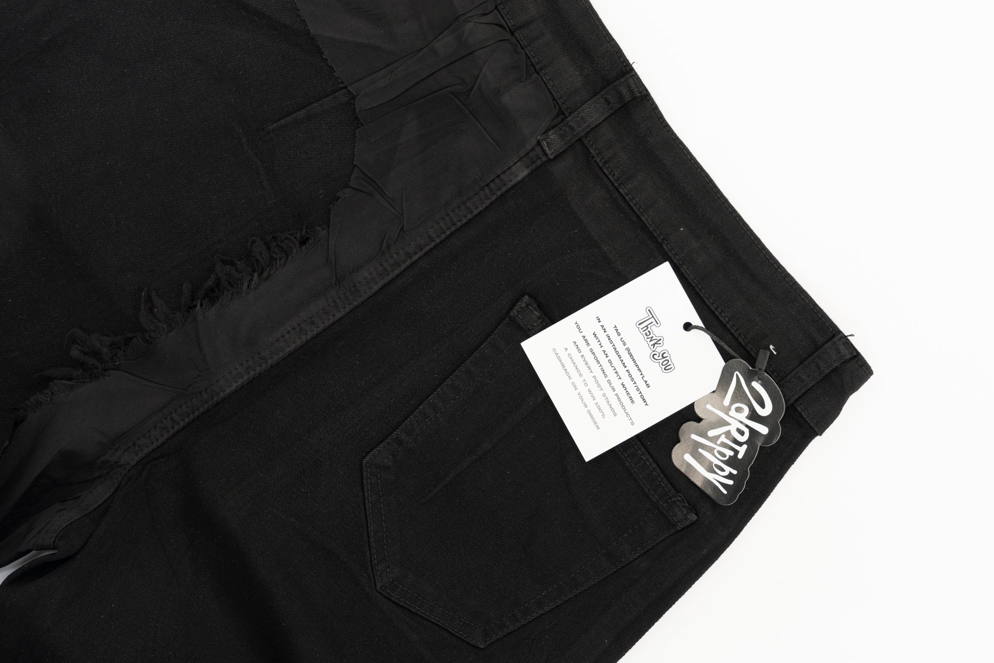 BG04|BLACK SUPERFLARE DENIM