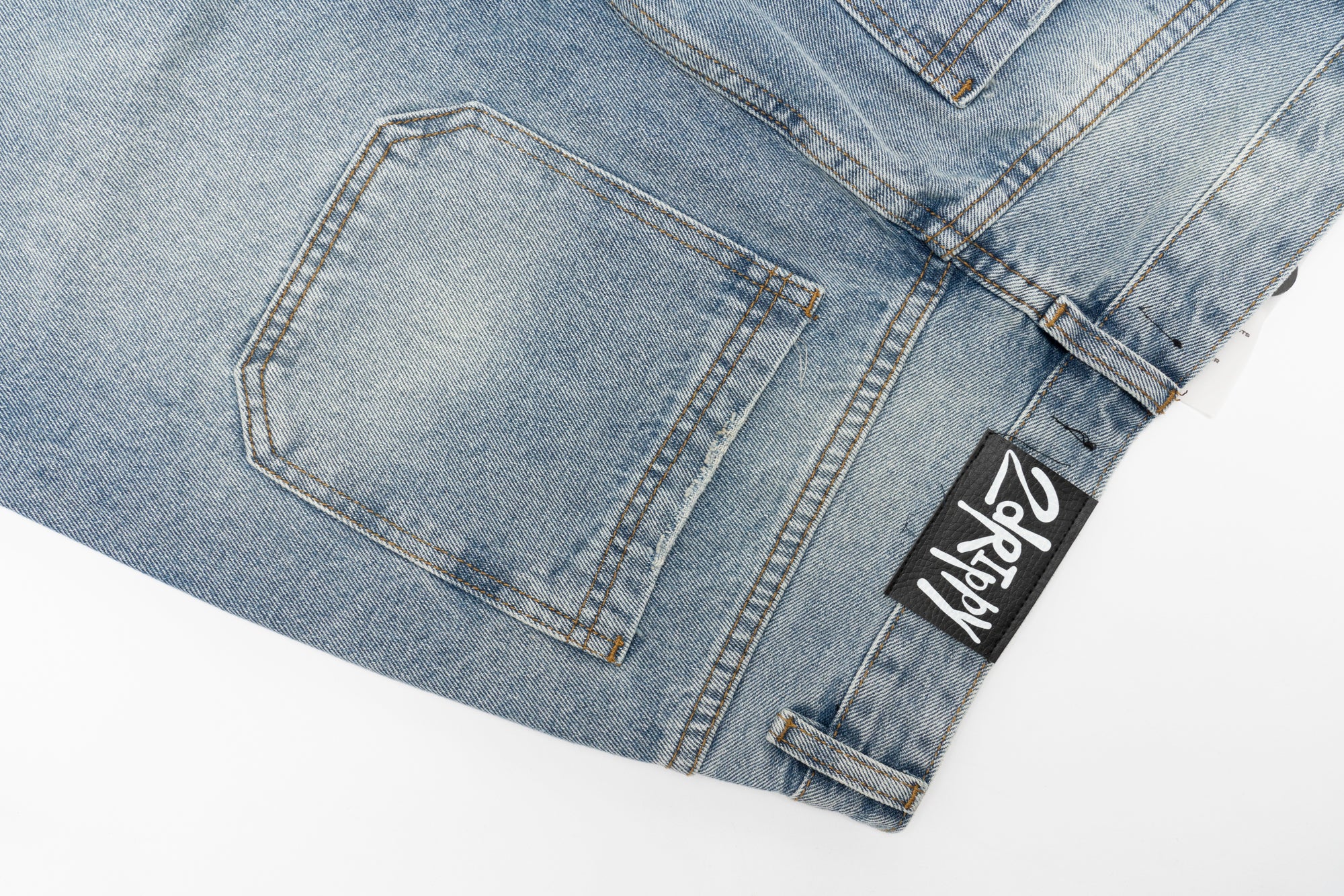 RG08|ICED VINTAGE LIGHT DENIM