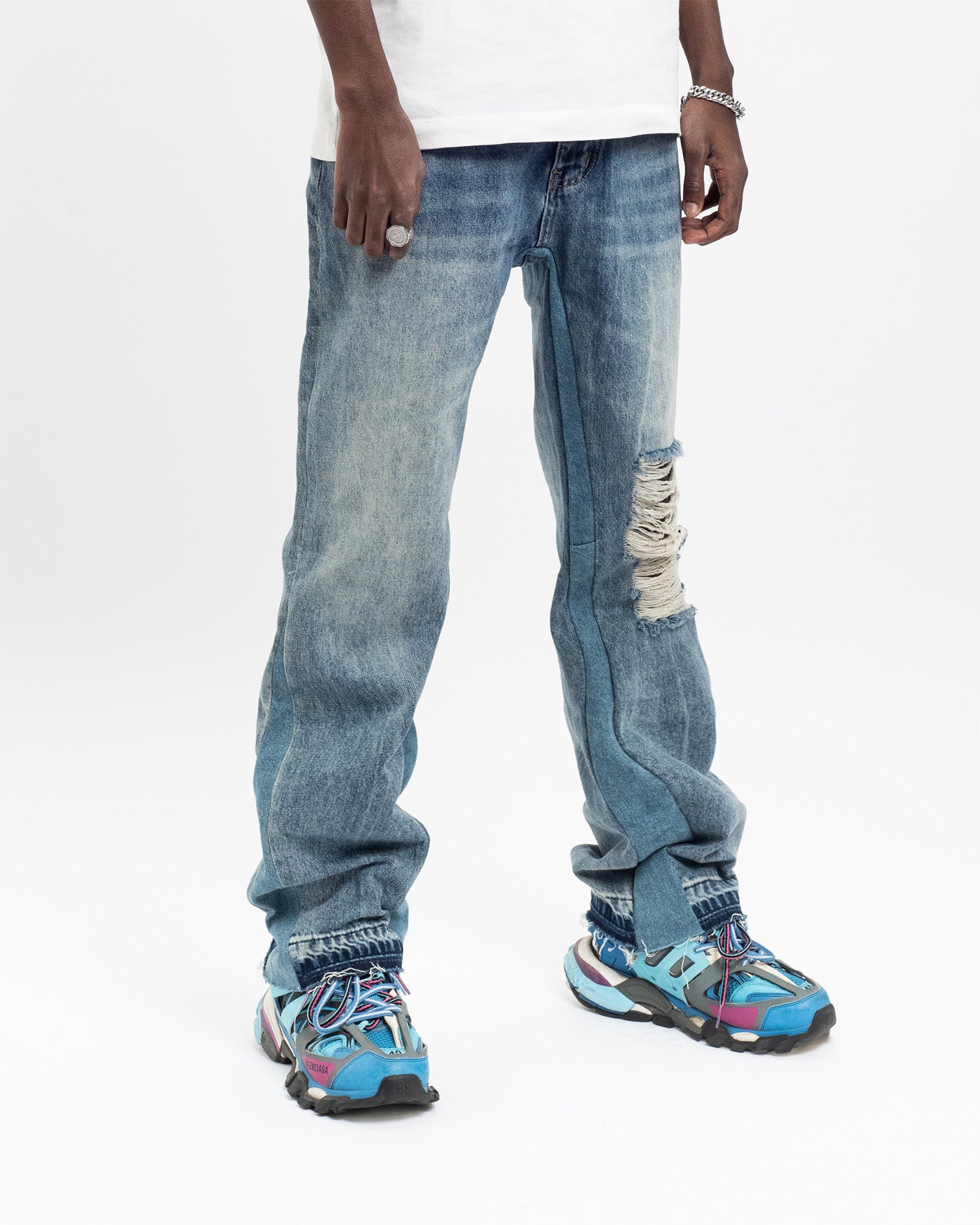 FD07|JEFFERY FLARE DENIM