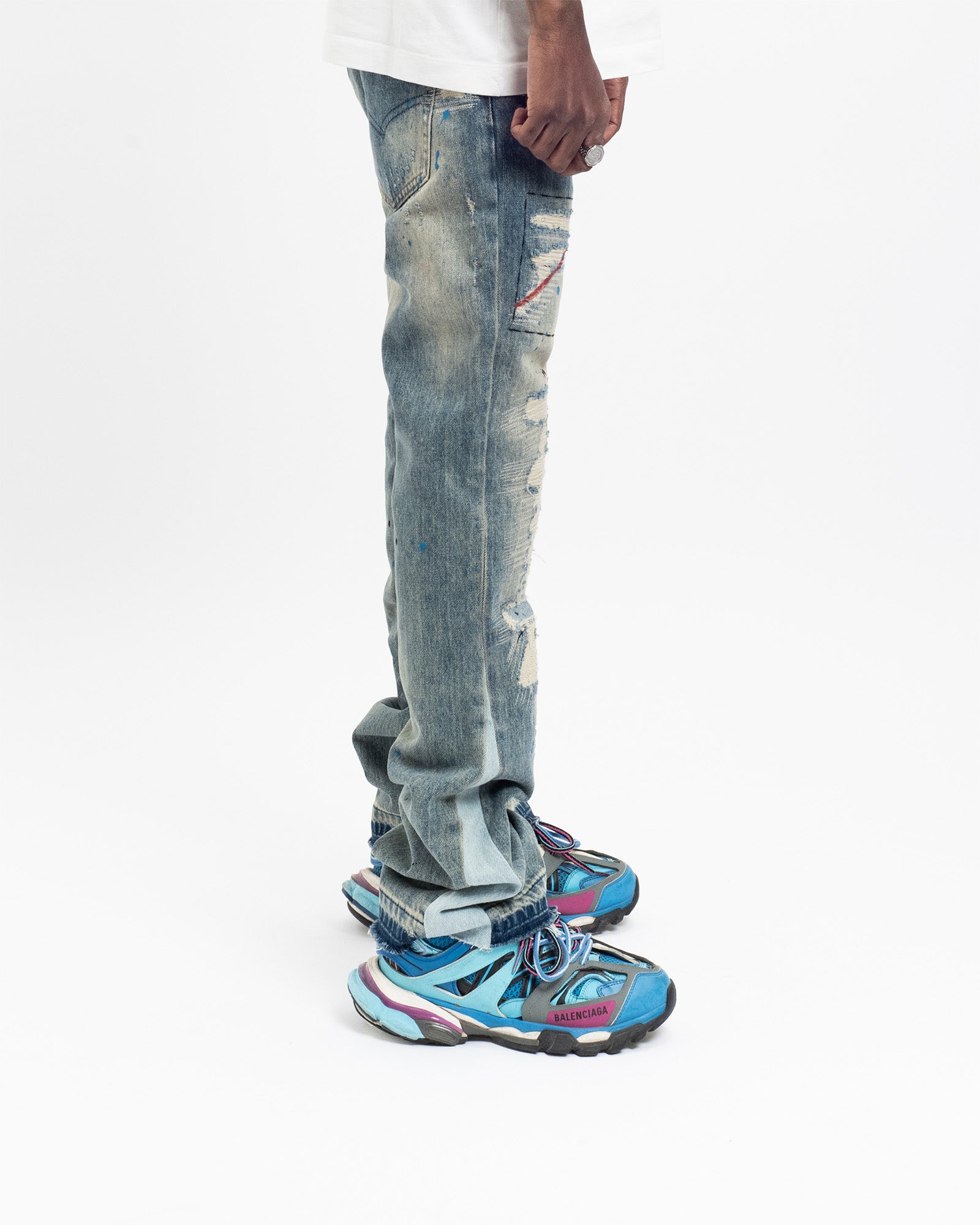 FD02| HUNCHO FLARED DENIM