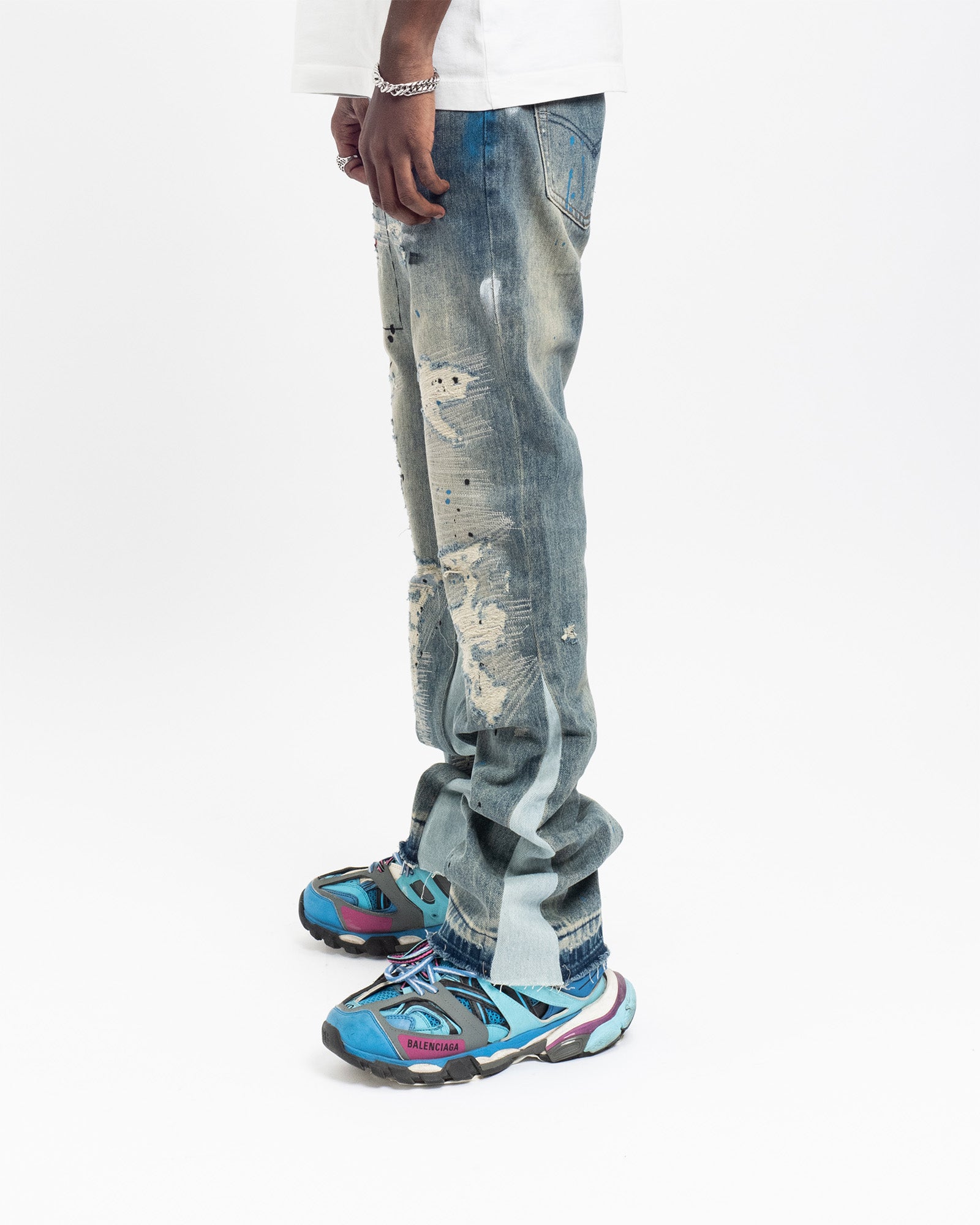 FD02| HUNCHO FLARED DENIM