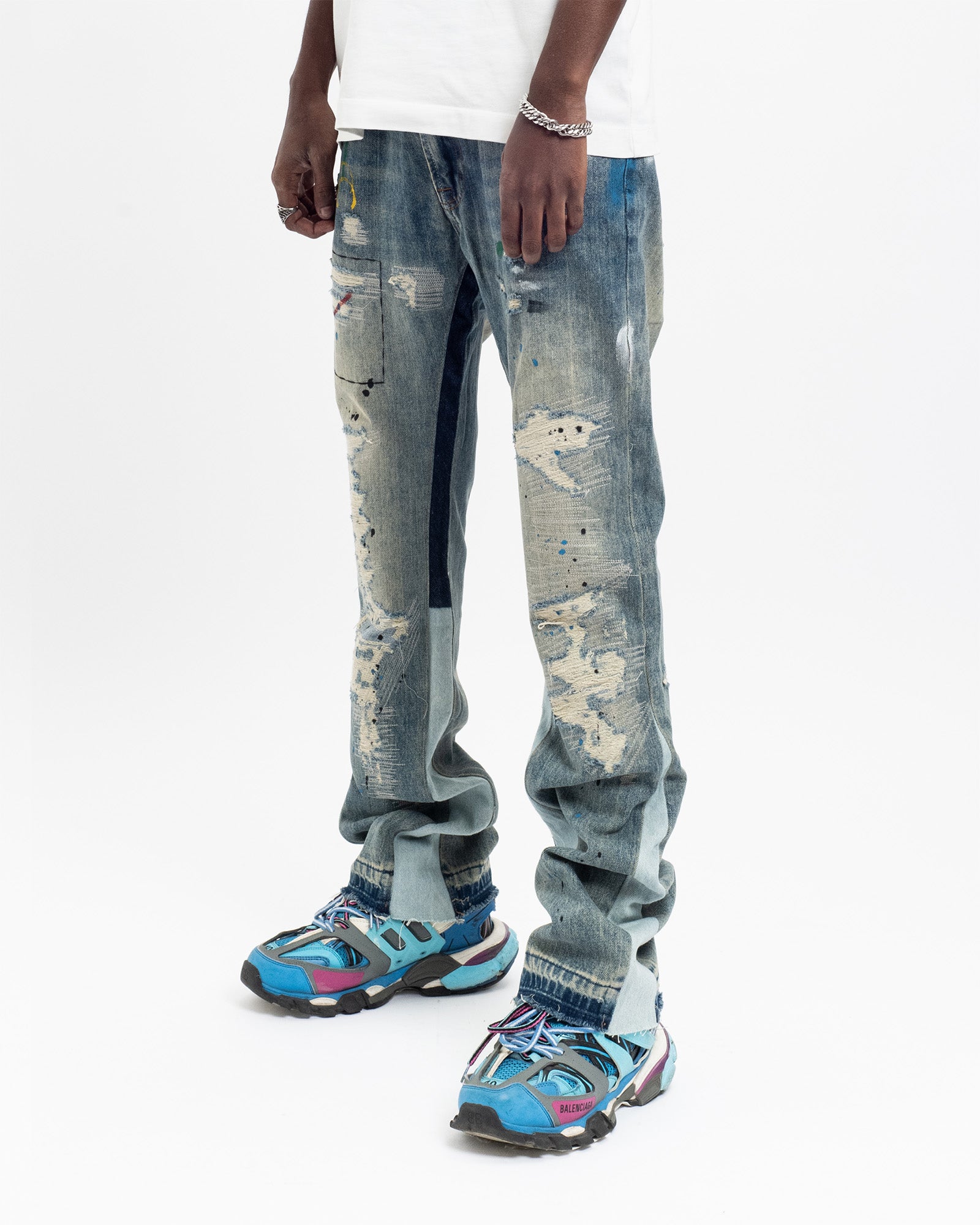 FD02| HUNCHO FLARED DENIM