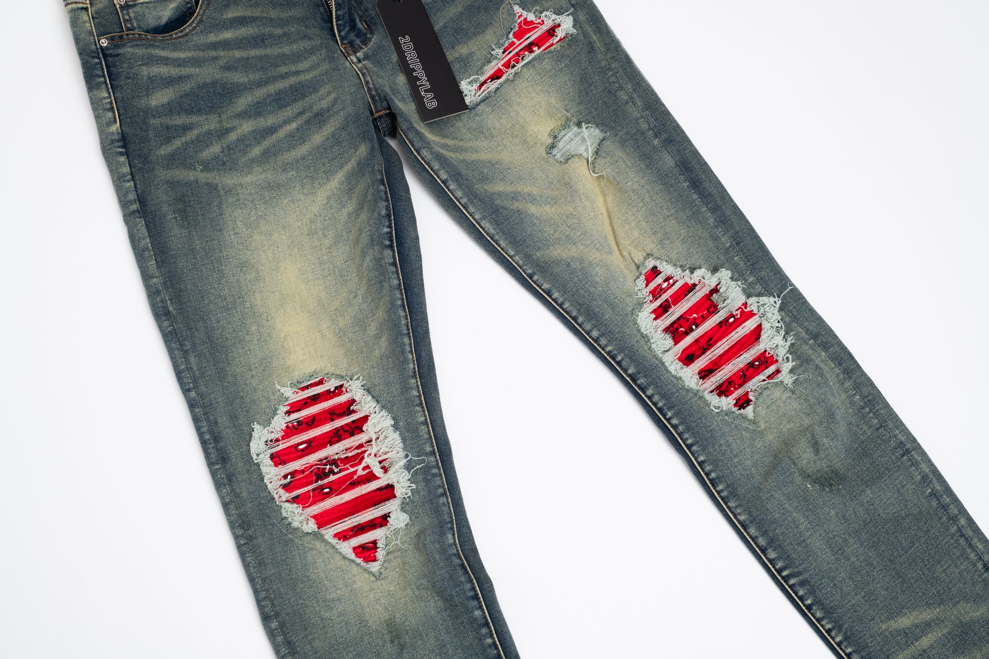 SK03| RED BLOOD DENIM