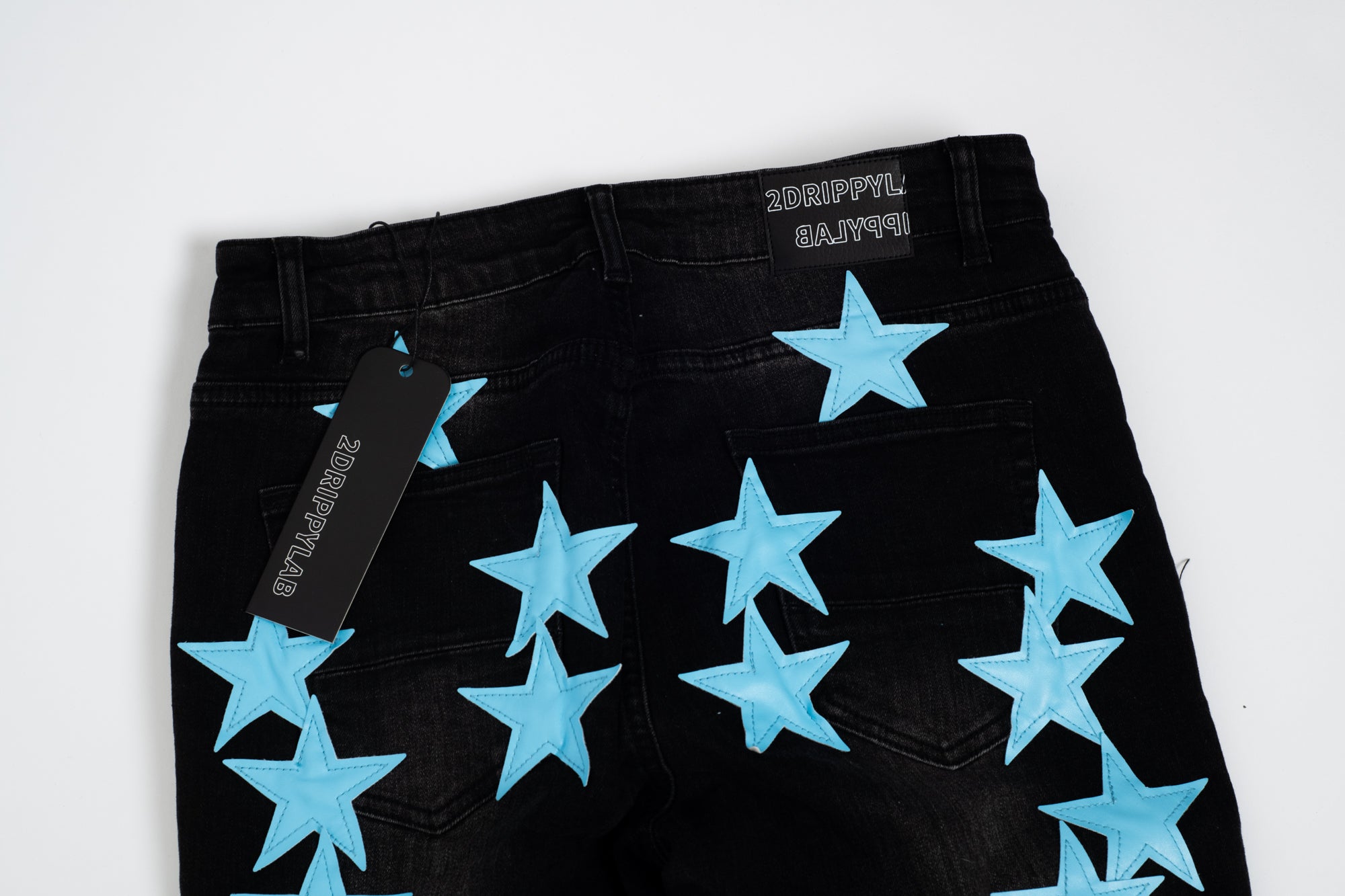 SK14| BLUE HOLLYWOOD DENIM