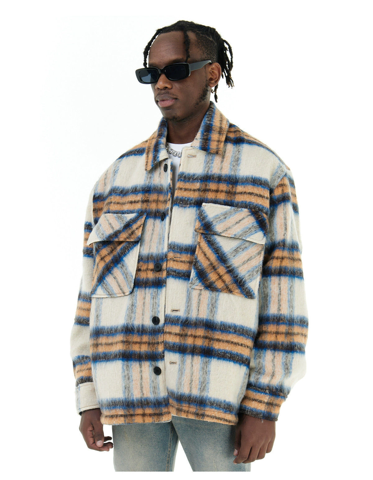 FN1| SICKO BEIGE FLANNEL