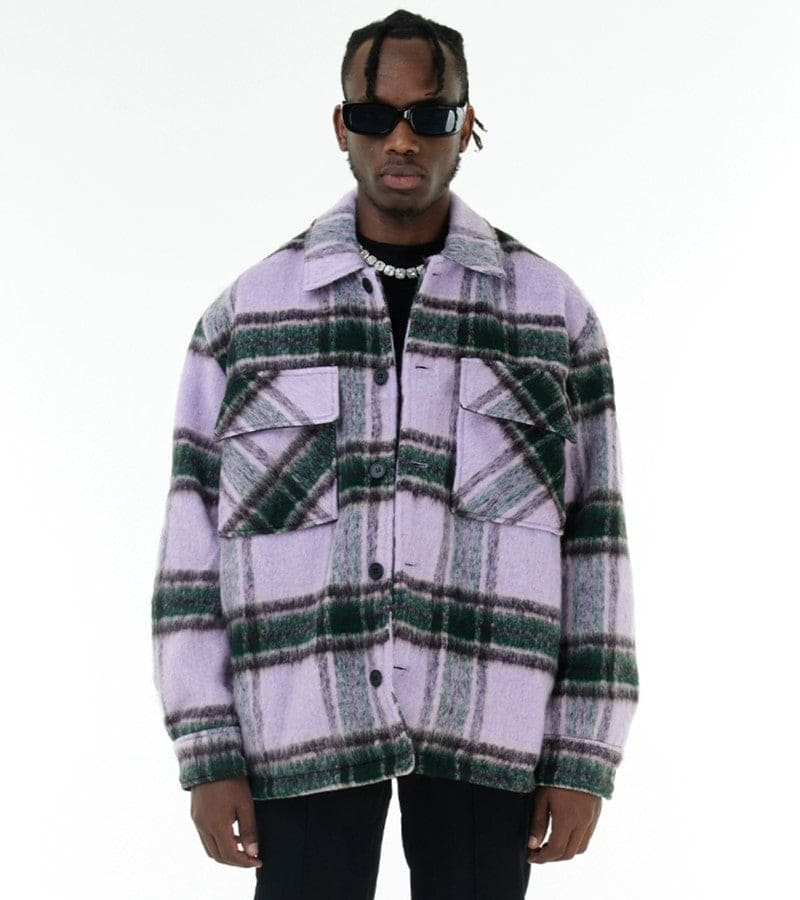 FN1| SICKO PURPLE FLANNEL